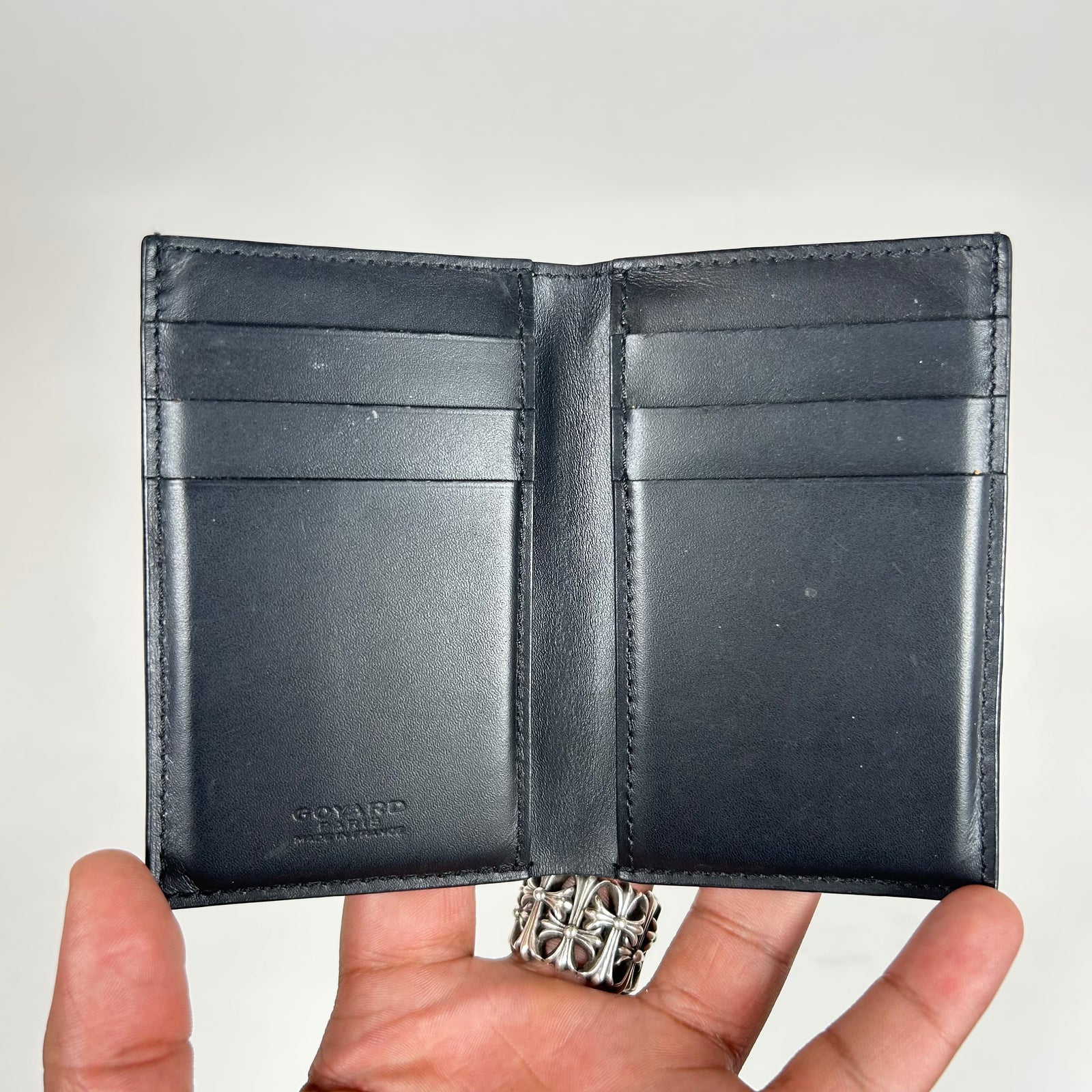 Goyard Black Saint-Pierre Card Wallet