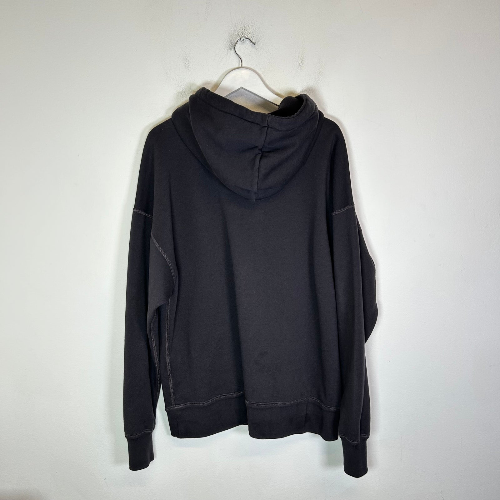 Isabel Marant Black Neon Logo Hoodie Size M