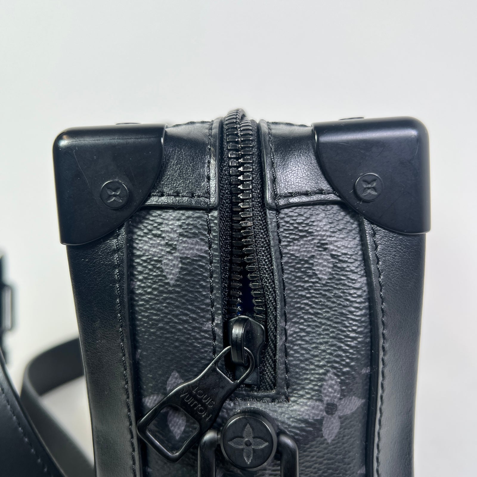 Louis Vuitton Eclipse Monogram Soft Trunk Bag