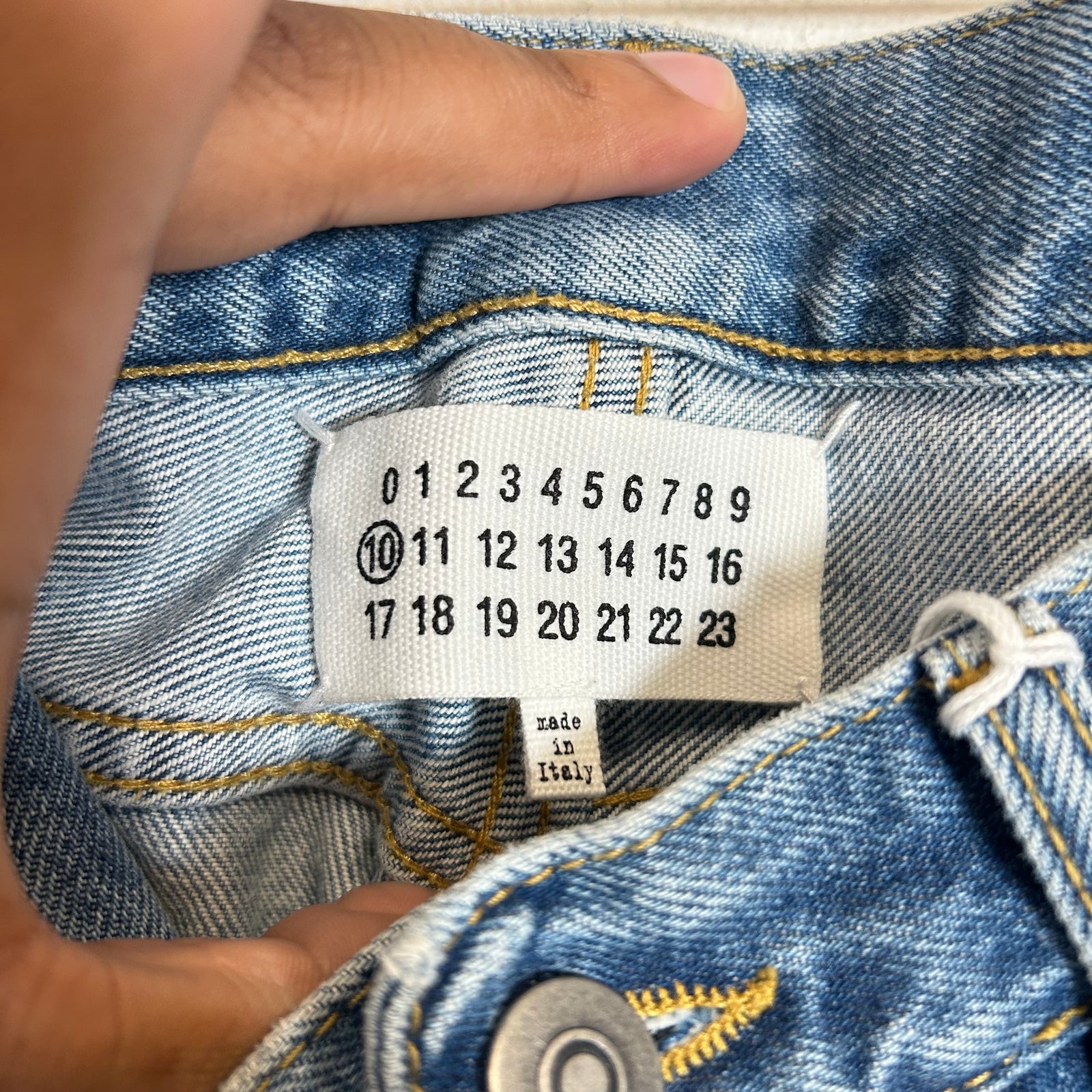 Maison Margiela Lightwash Jeans Size 30