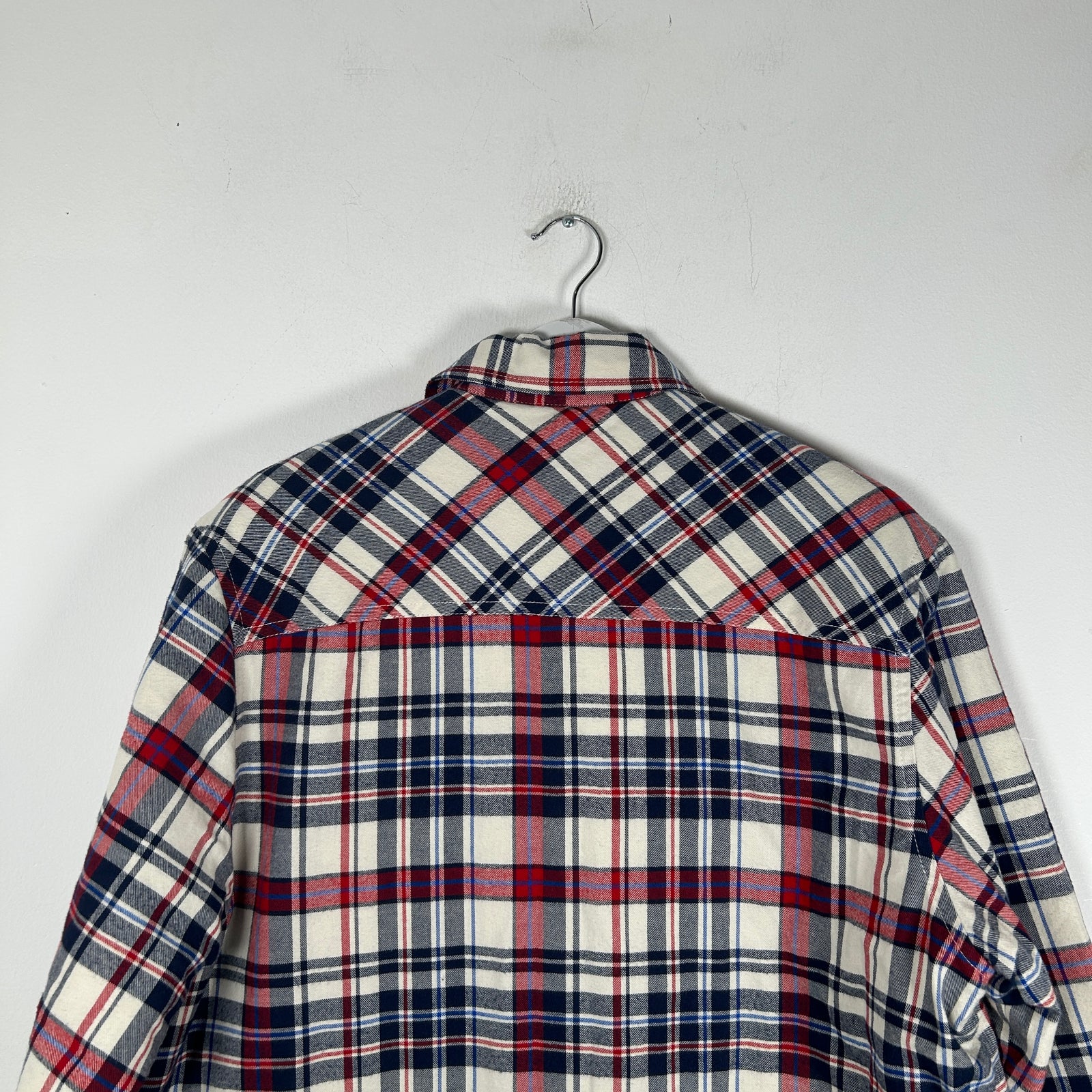 Isabel Marant Red/Blue Flannel Shirt Size S