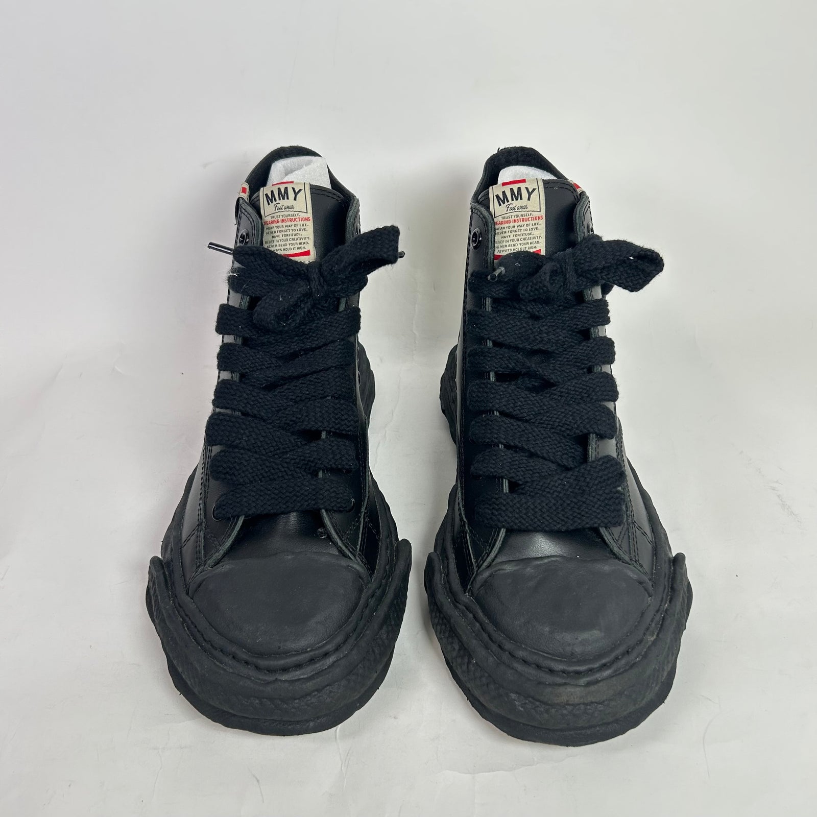 Maison Mihara Yasuhiro Peterson23 Leather High-Top Sneakers