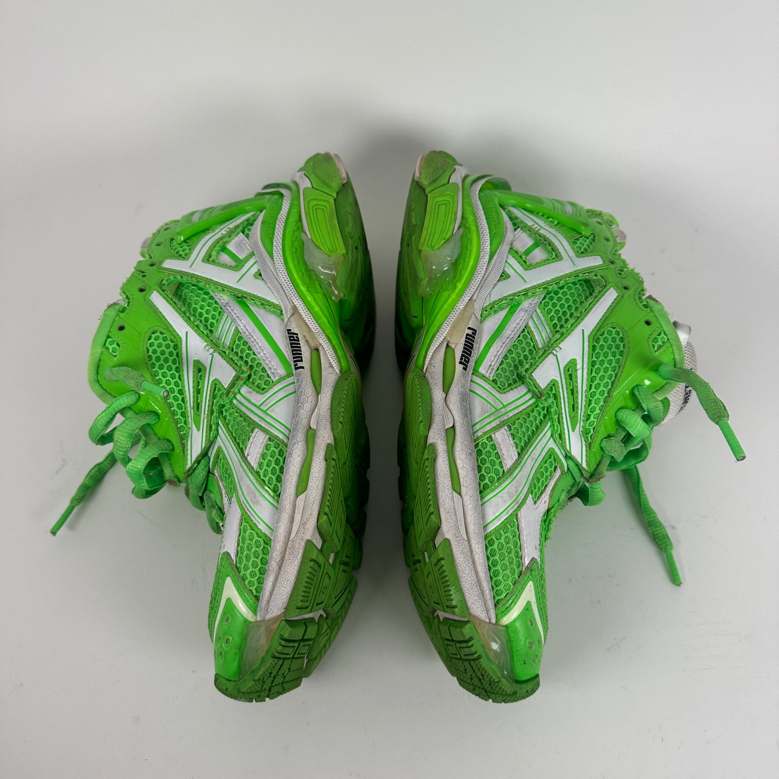 Balenciaga Neon Green Runners Size 42