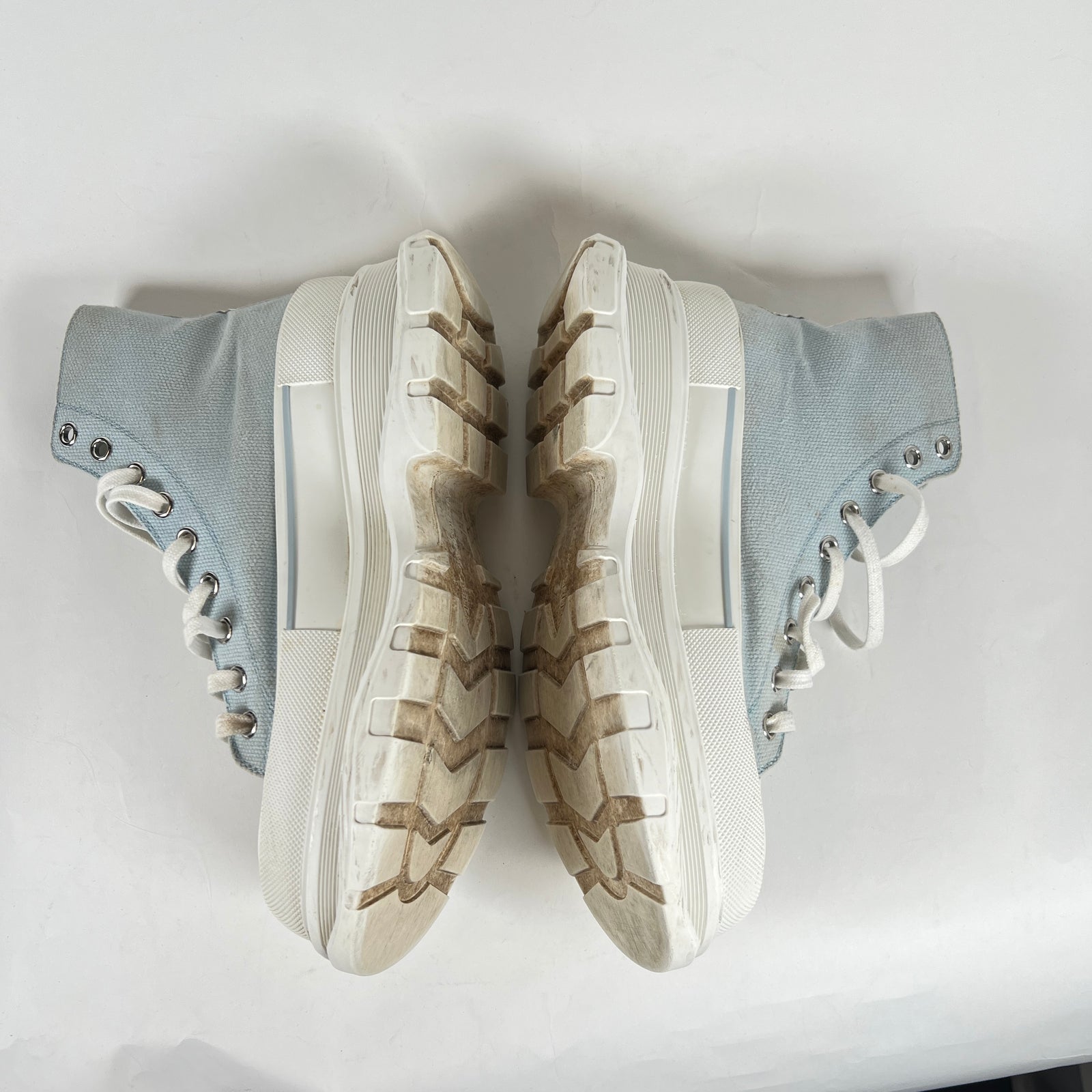 Alexander Mcqueen Tread Slick Baby Blue Size 9