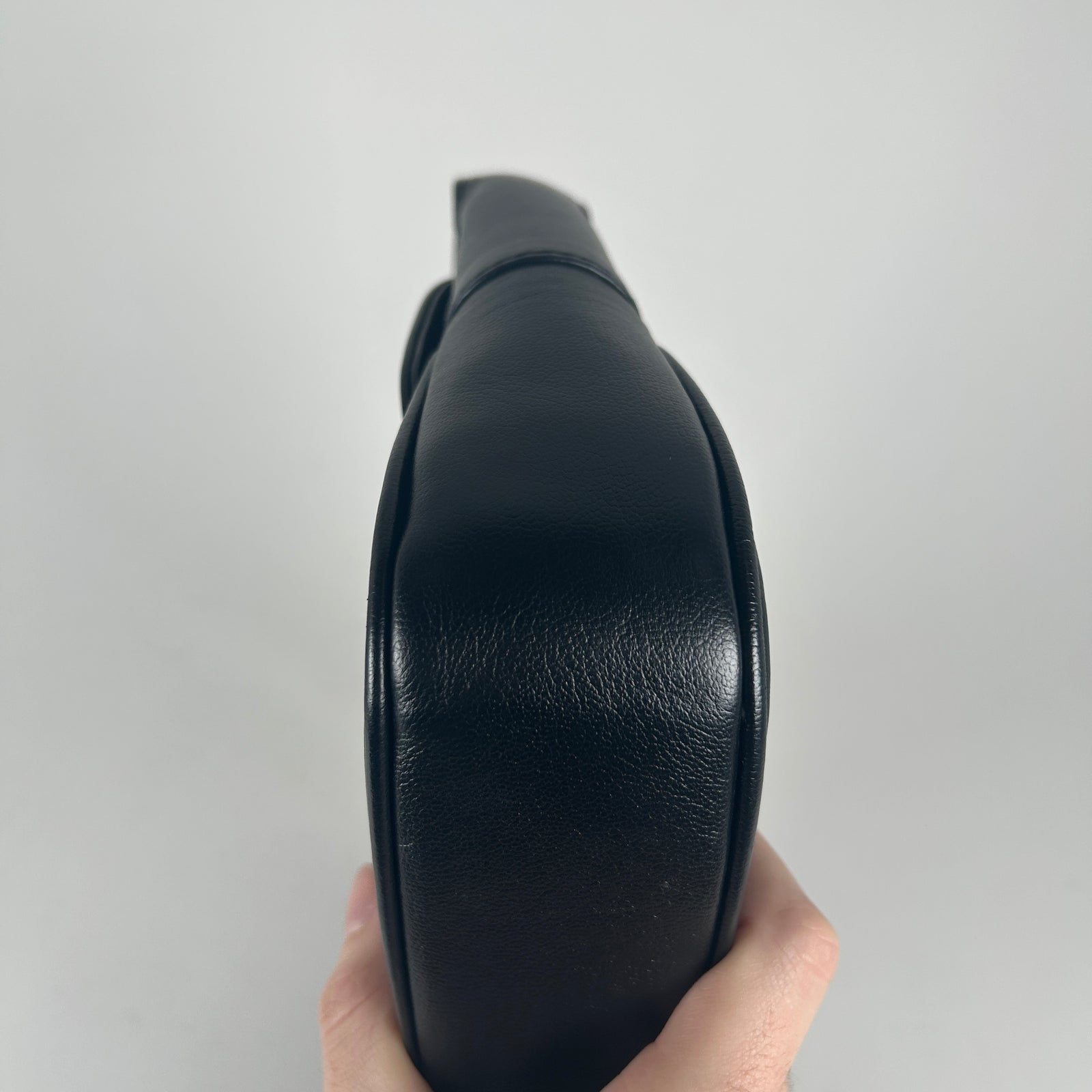 Gucci Black Leather Aphrodite Bag