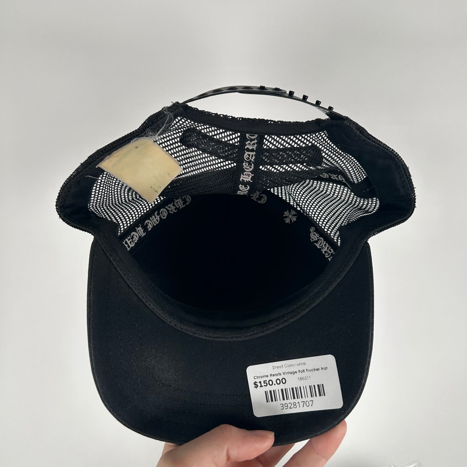 Chrome Hearts Vintage Foti Trucker Hat