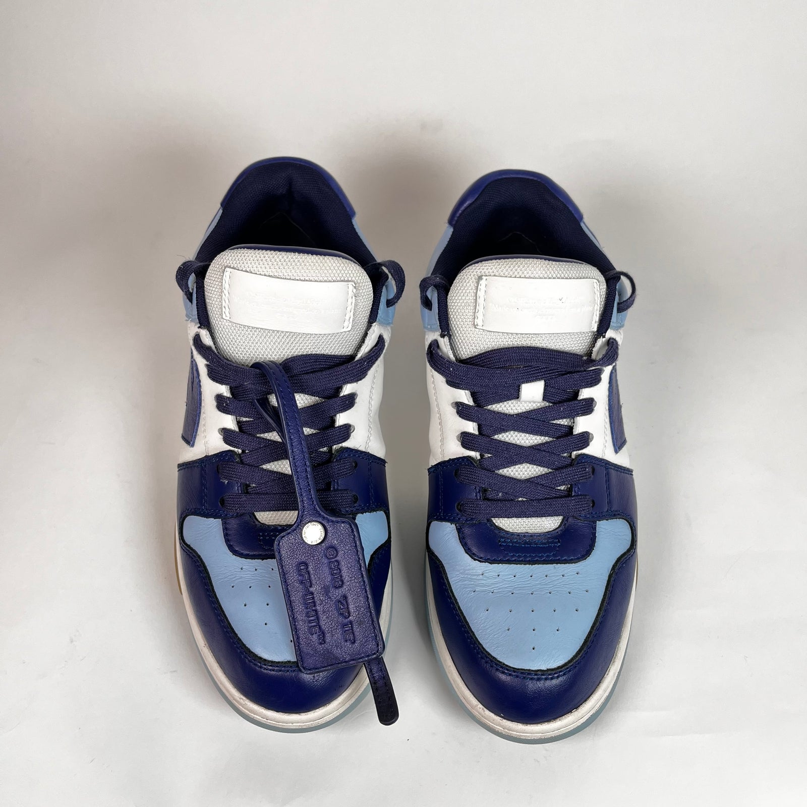 Off-White Light Blue/White Out of Office Sneakers Size 42