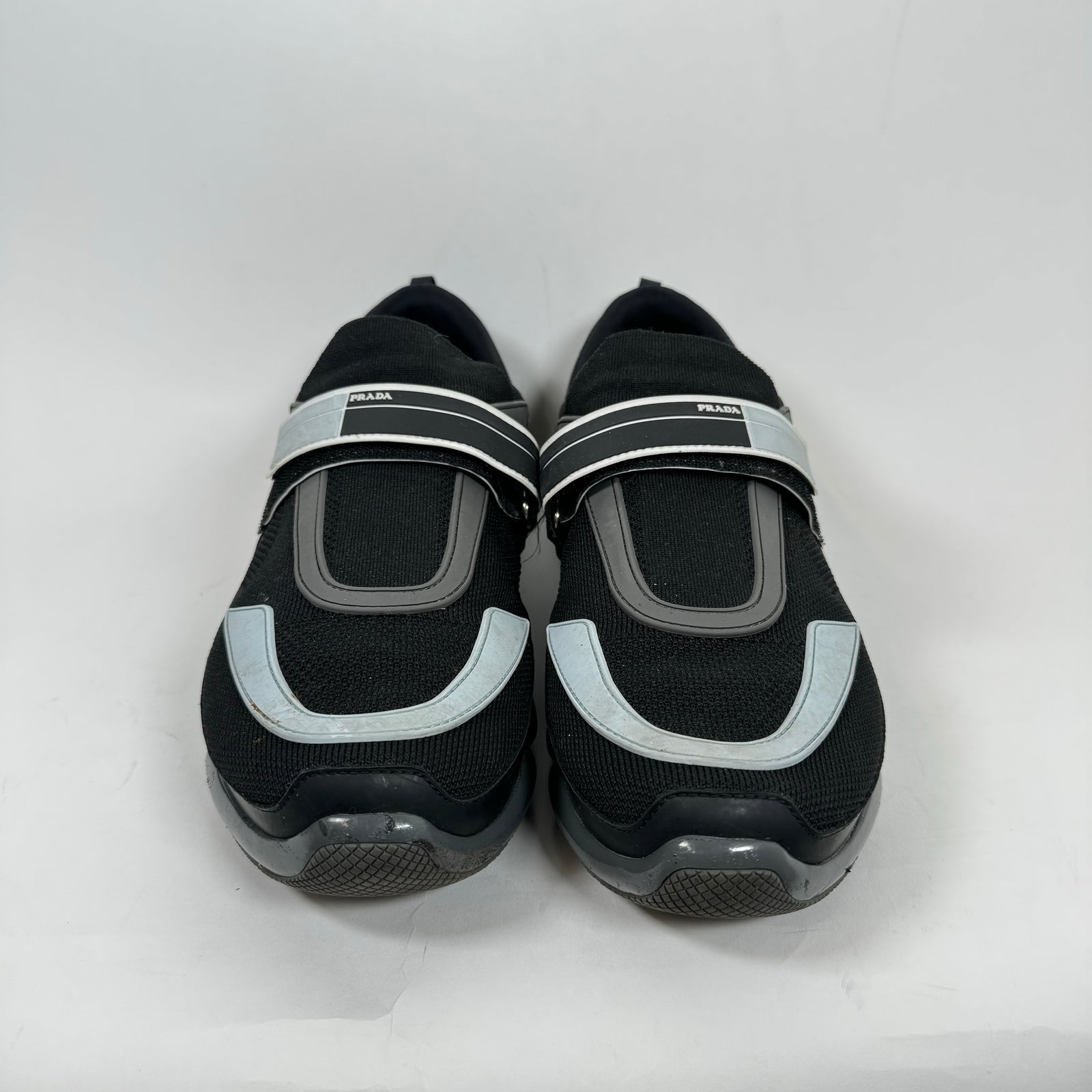 Prada Black/Grey Cloudbust Sport Trainers Size 11