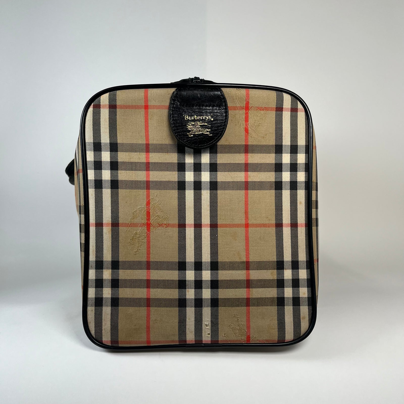 Burberry Prosum Haymarker Canvas Check Weekender