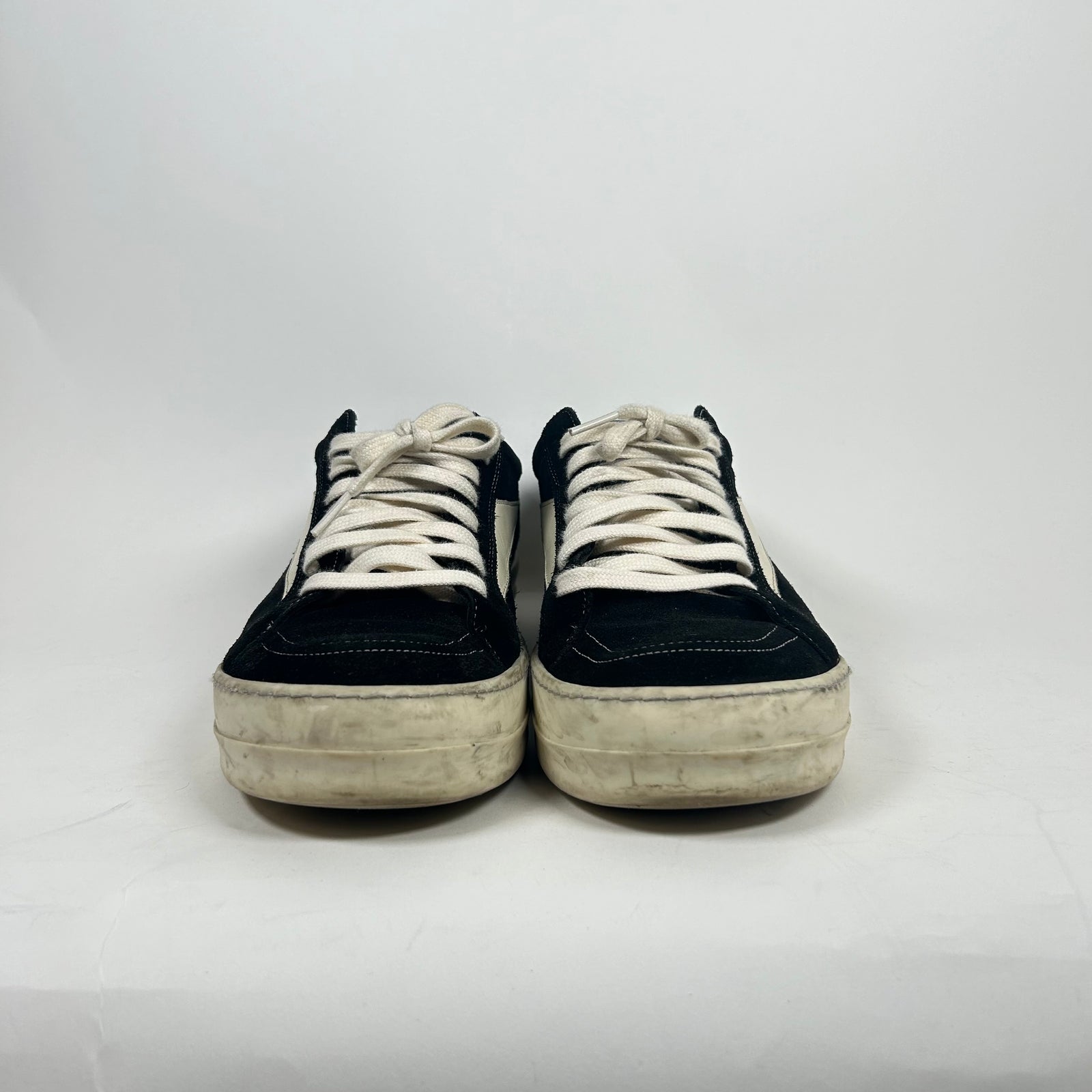 Rick Owens Black Mainline Suede Vans Size 9
