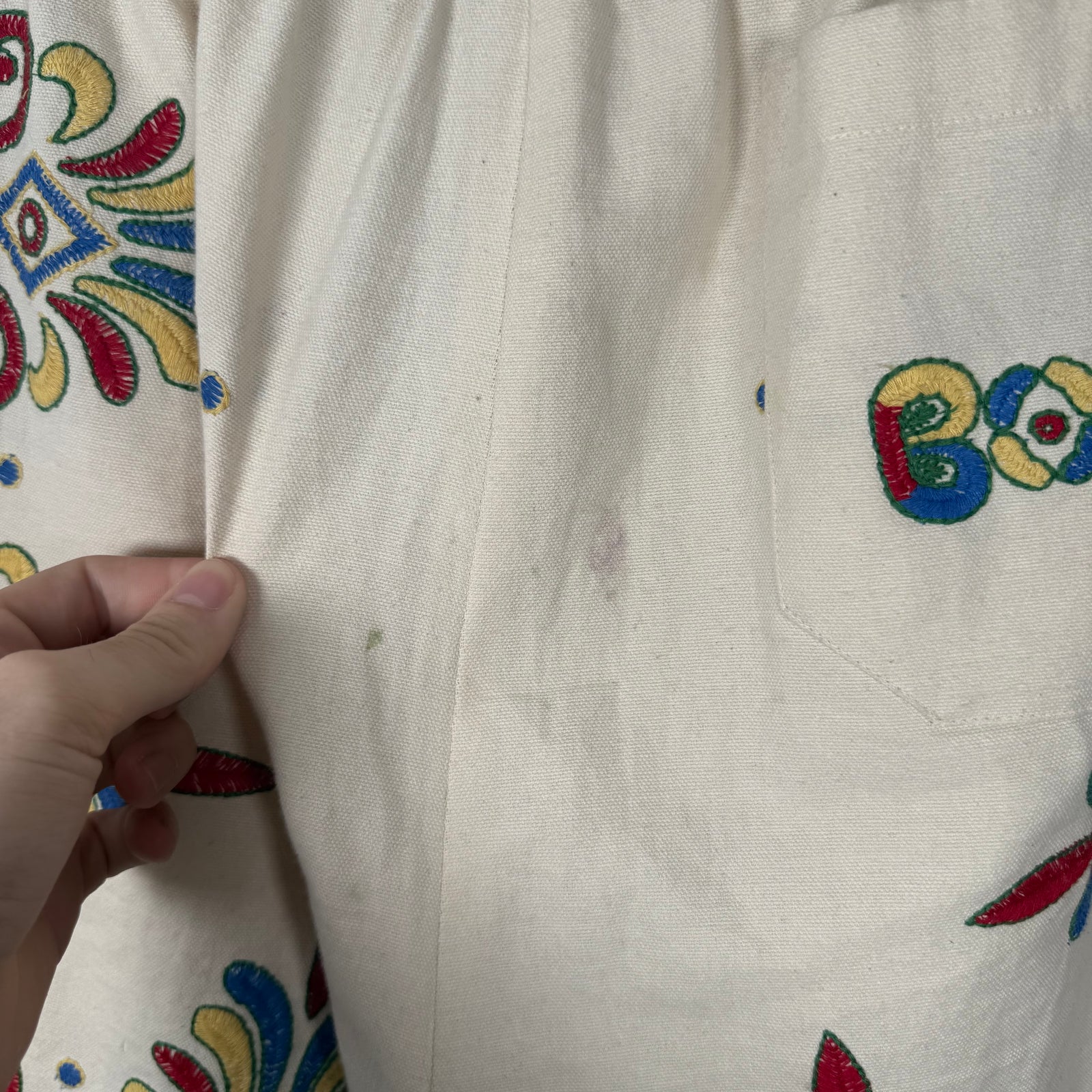 Bode Festival Stitched Shorts Size L/XL