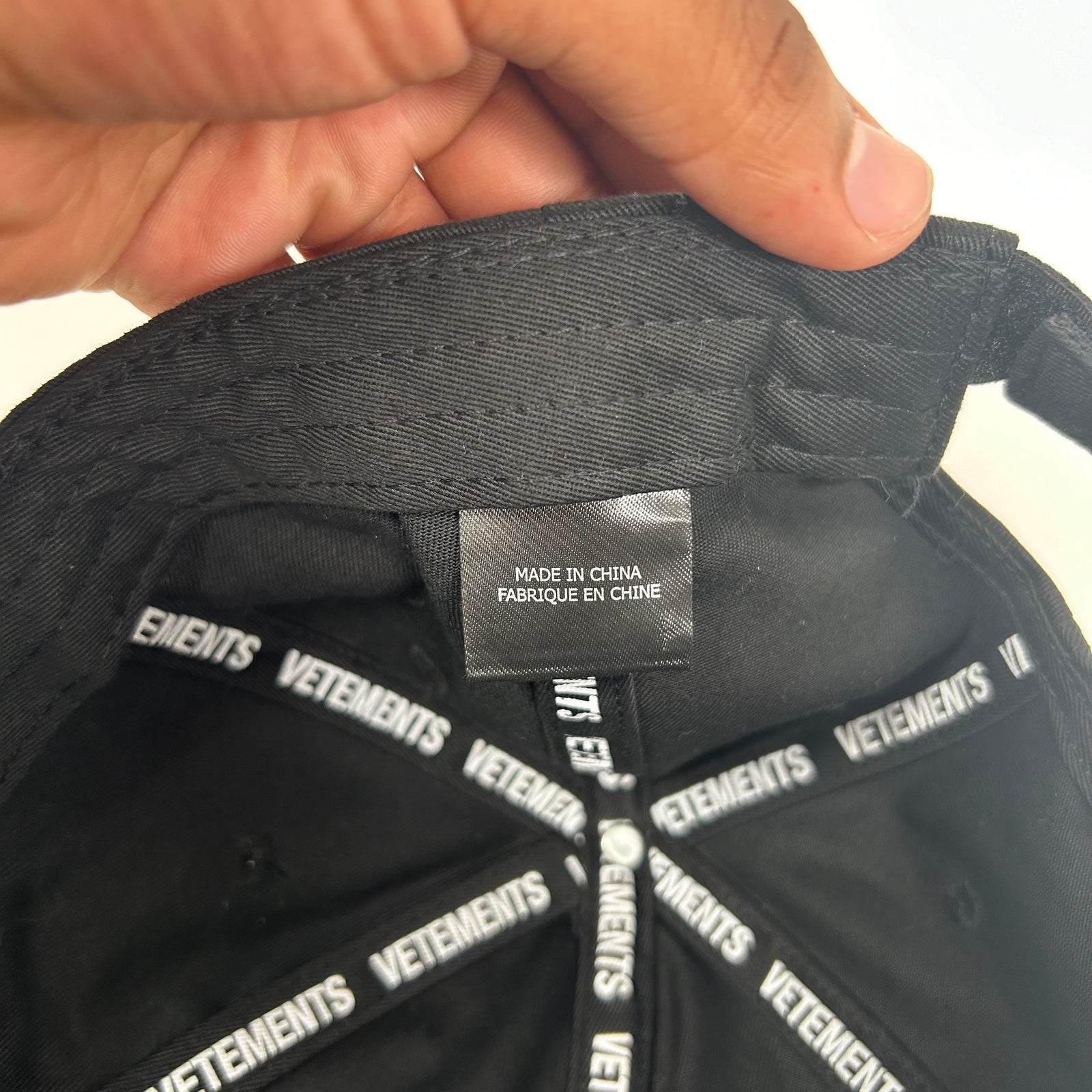 Vetements Think Differently Hat