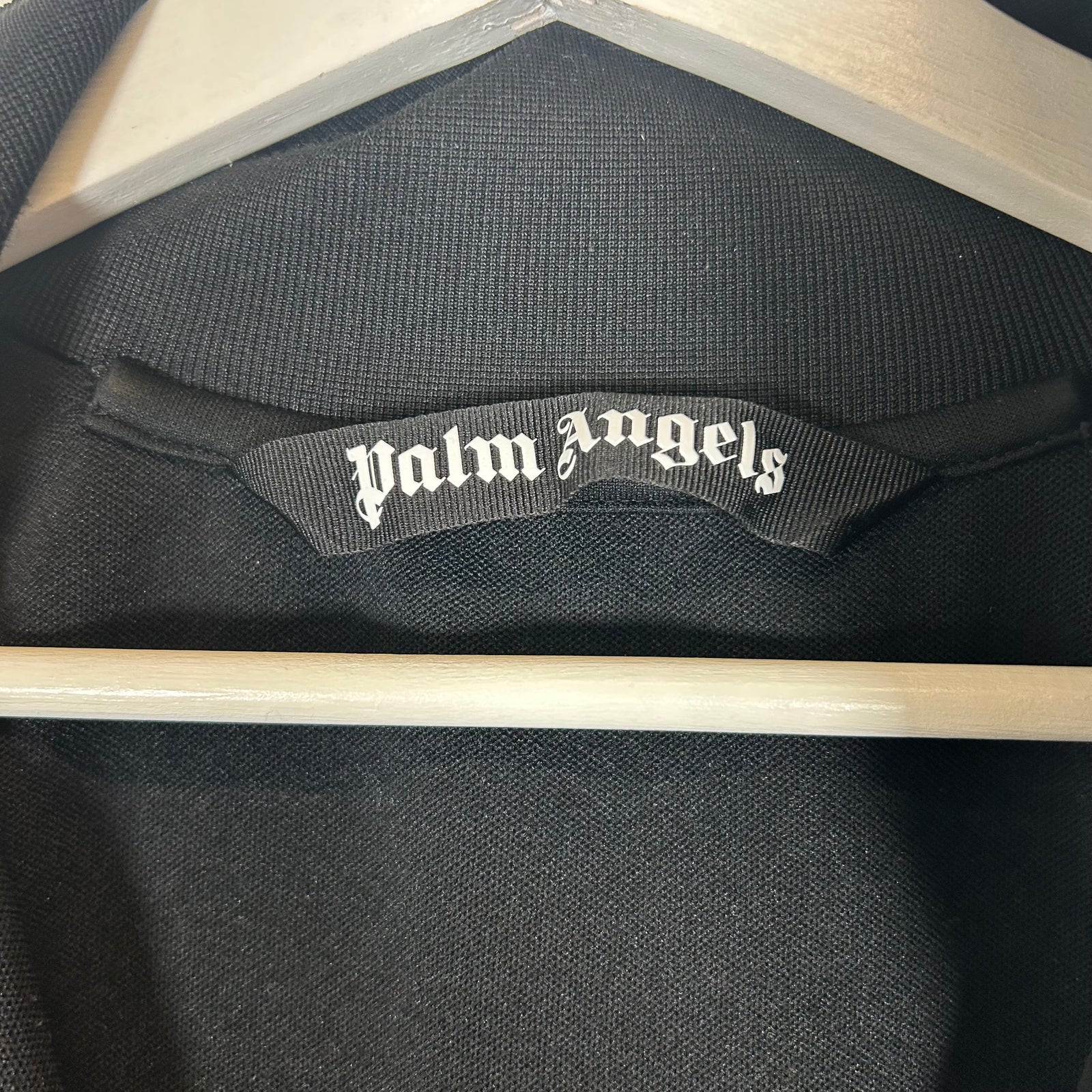 Palm Angels Black Spiderweb Track Jacket Size M