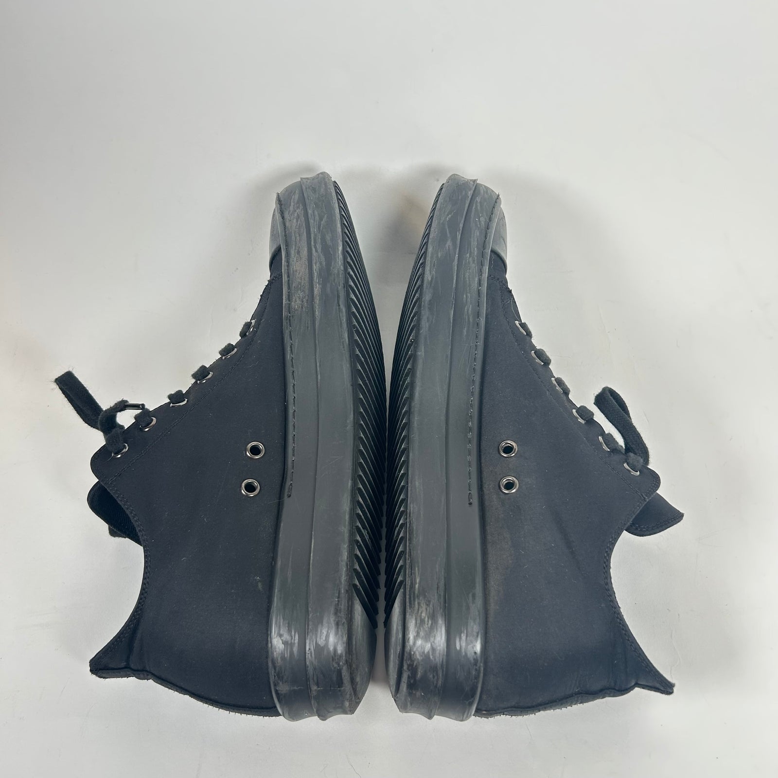 Rick Owens Drkshdw Black/Black Low Ramones Size 43