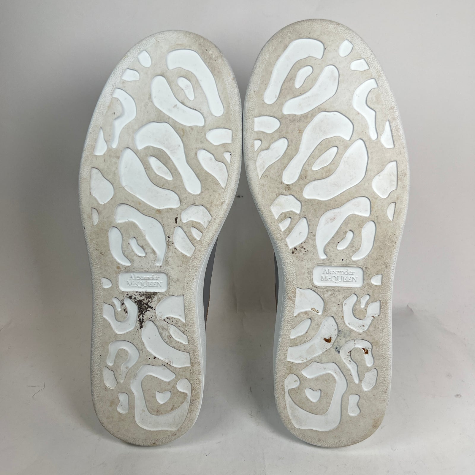 Alexander Mcqueen True Grey/Silver Sneaker Size 45.5