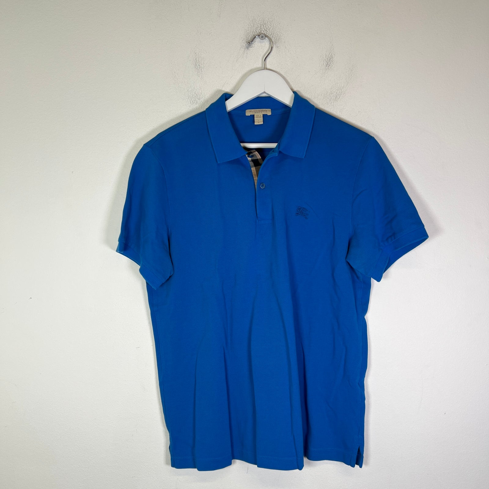 Burberry Brit Blue Check Polo Shirt