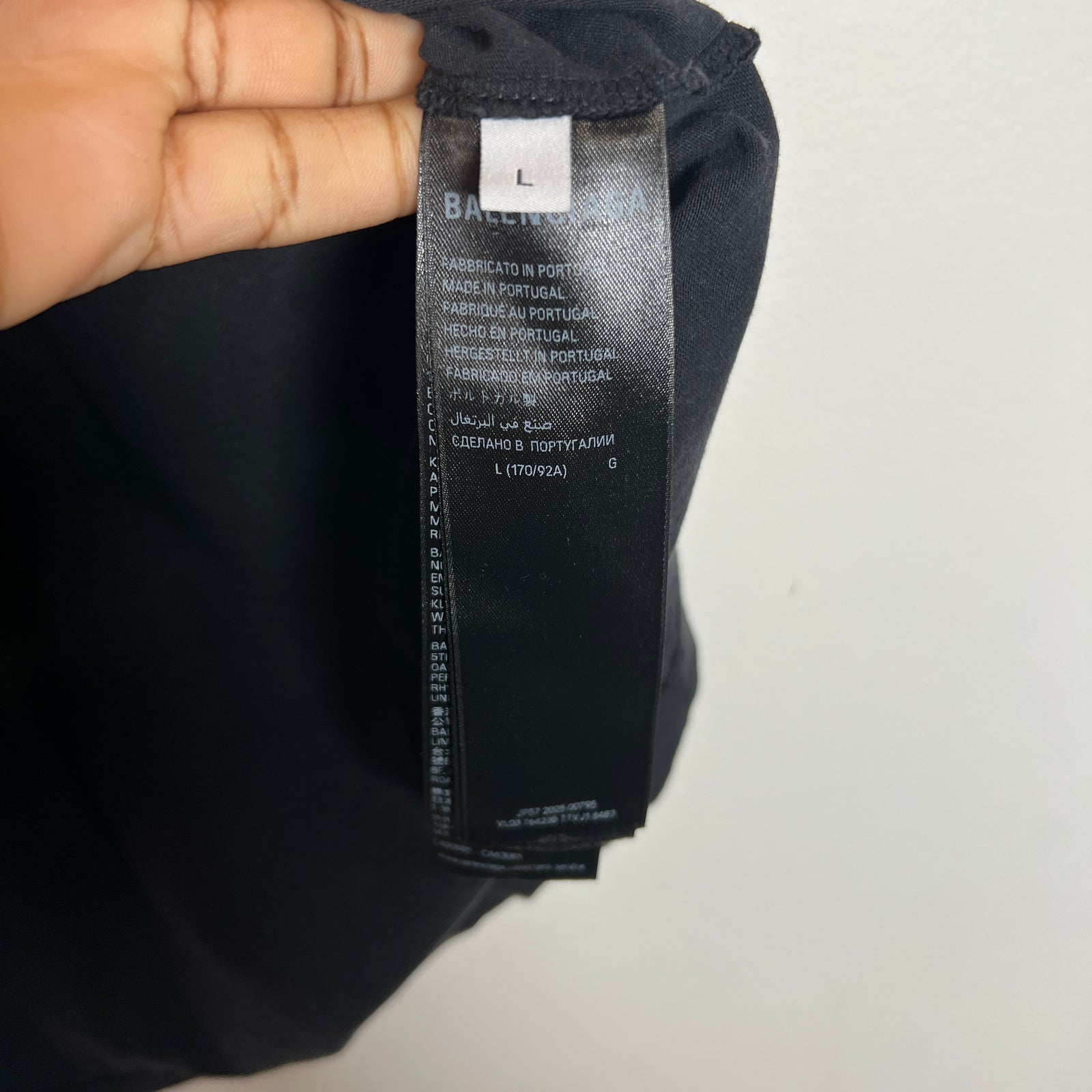 Balenciaga Spell-Out Logo T-Shirt