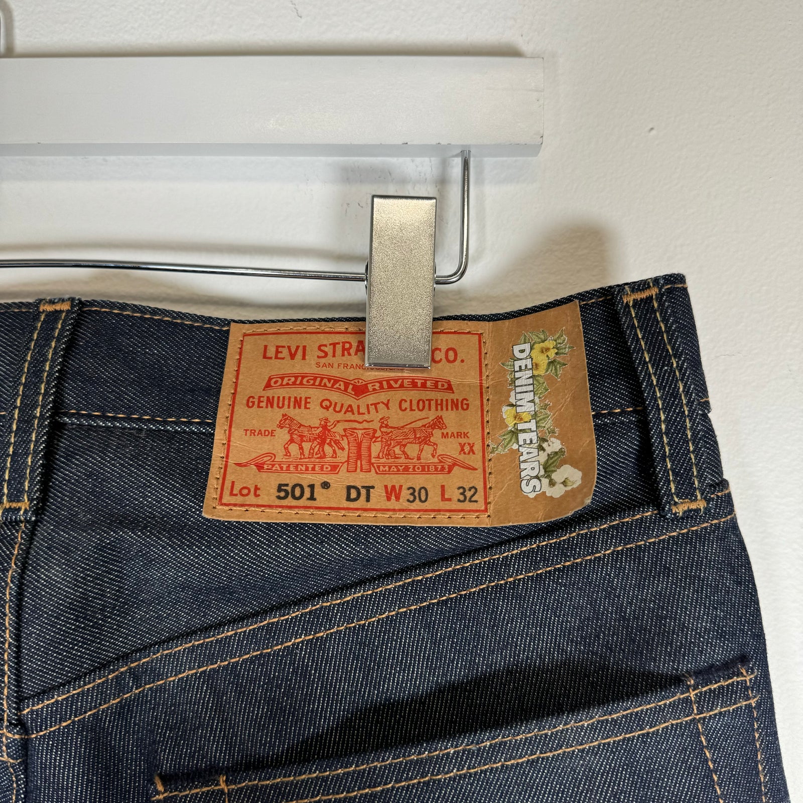 Denim Tears Darkwash Selvedge Denim Jeans Size 30x32 Size