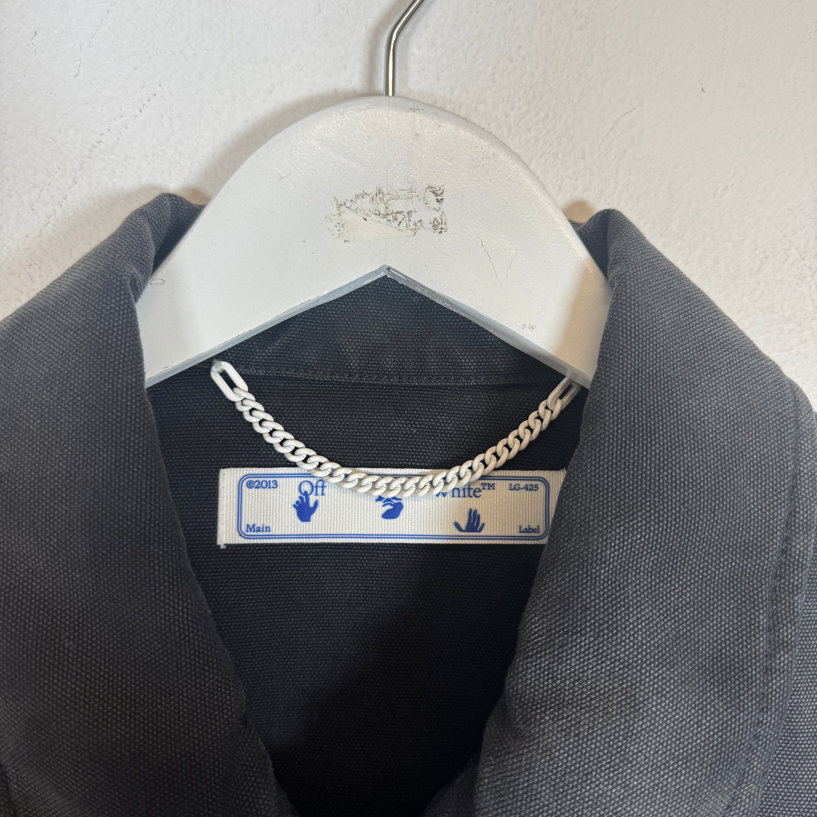 Off-White Black Pioneer DJ Canvas Work Jacket Size S