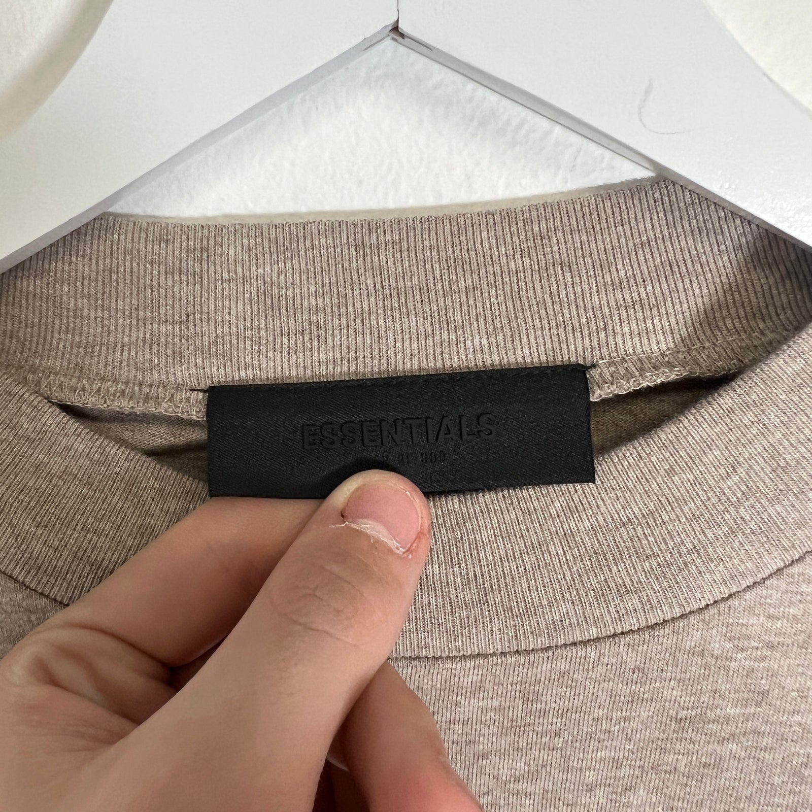 Essential Longsleeve Size L Core Heather