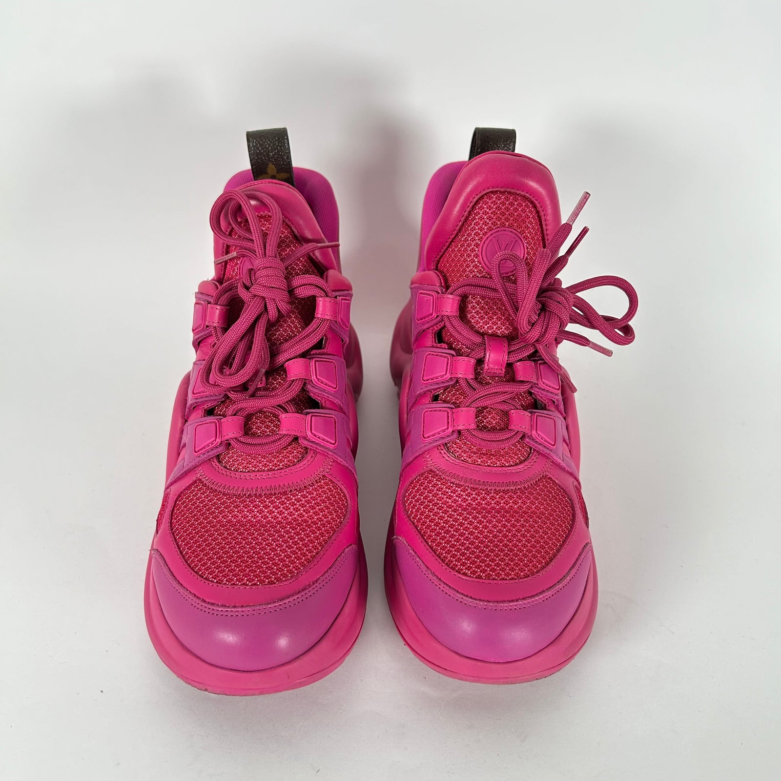 Louis Vuitton Archlight Trainer Rose Pop Size 39