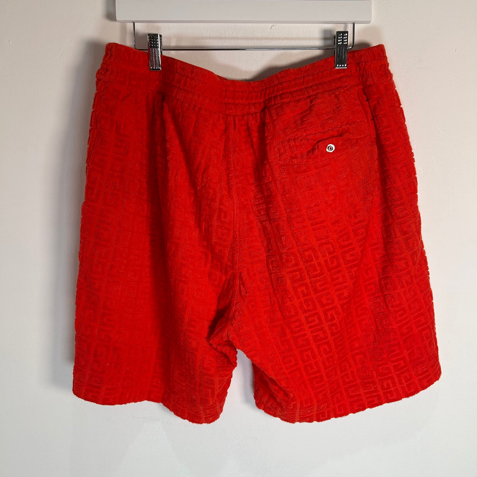Givenchy 4G Terry Cloth Short Size XL