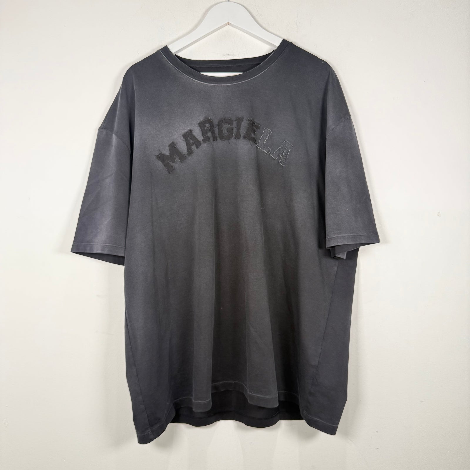 Maison Margiela Distressed Logo T-Shirt Size M