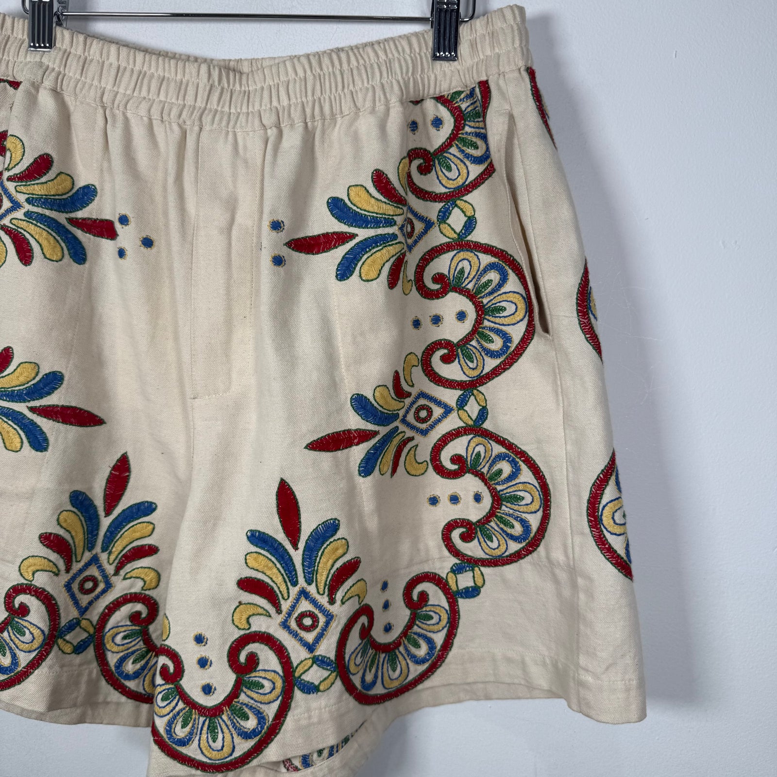 Bode Festival Stitched Shorts Size L/XL