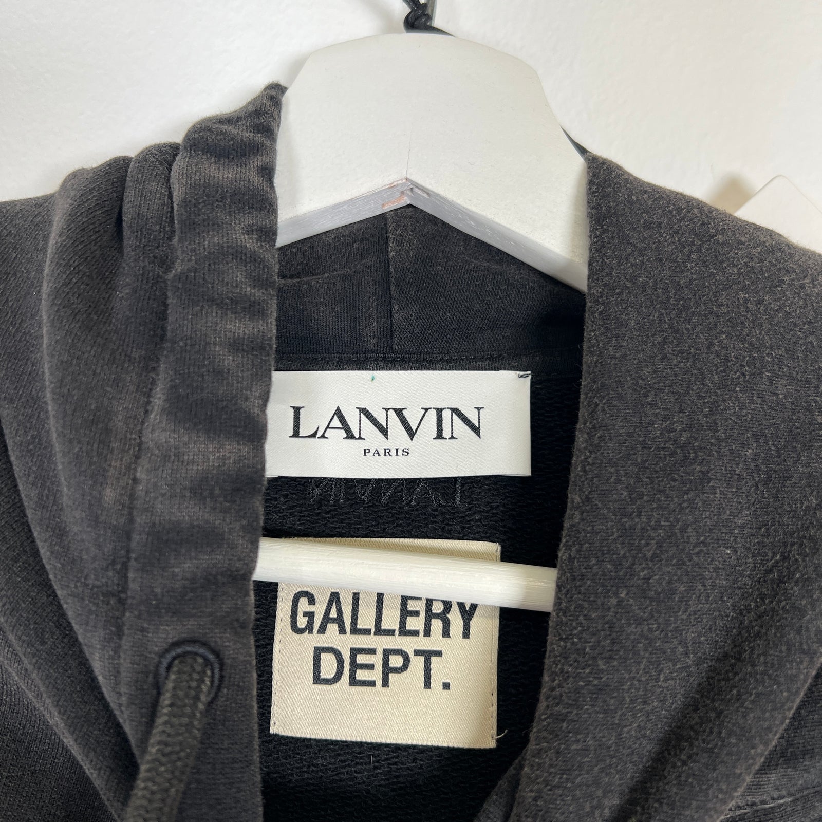 Gallery Dept x Lanvin Paint Splatter Hoodie Size S