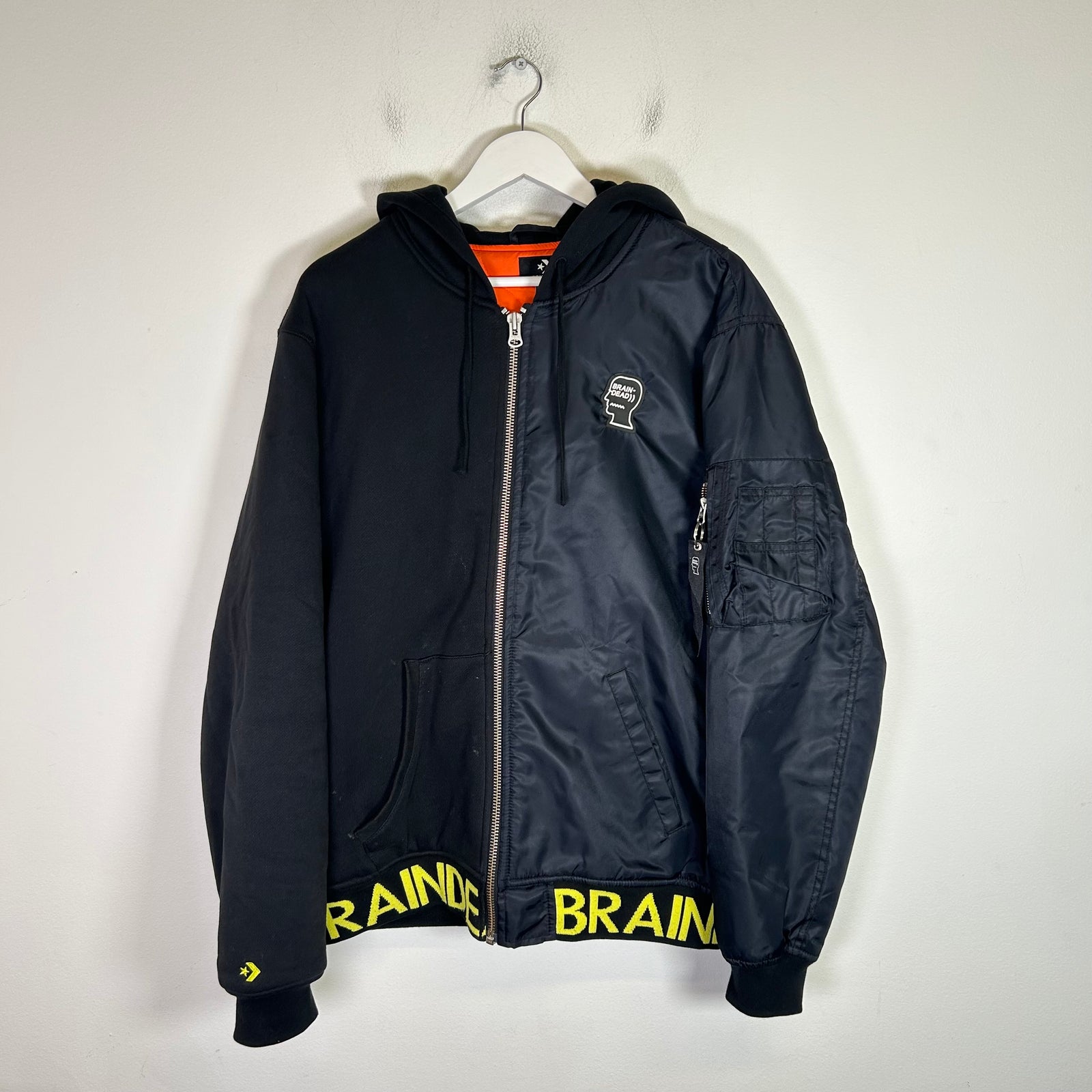 Brain Dead x Converse Hooded Bomber Jacket