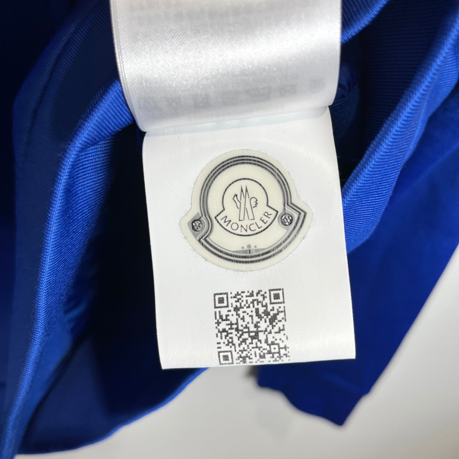 Moncler Blue Spell Out Track Jacket Size XL