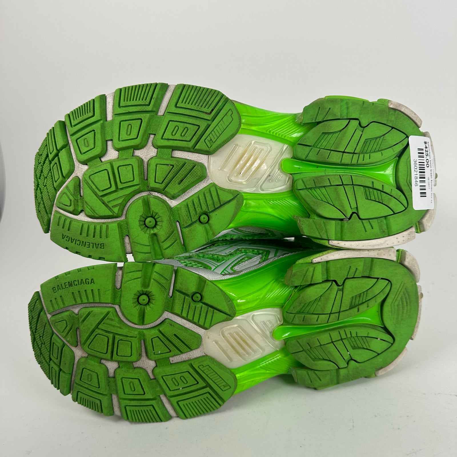 Balenciaga Neon Green Runners Size 42