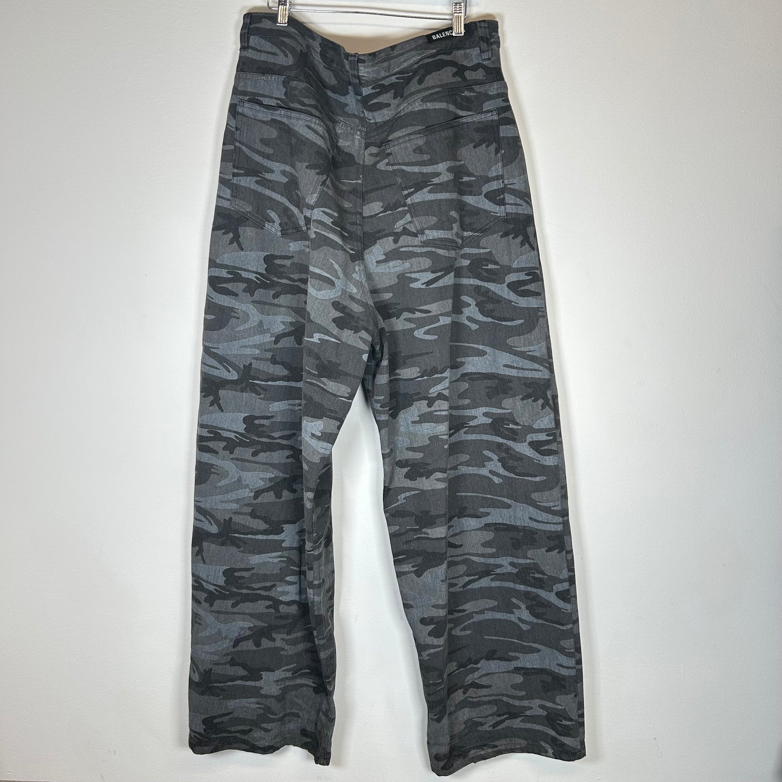 Balenciaga Dark Camo Jeans Size 36