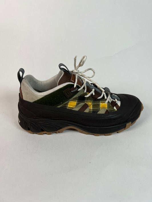 Burberry Arthur Green/Yellow Sneakers Sz 43