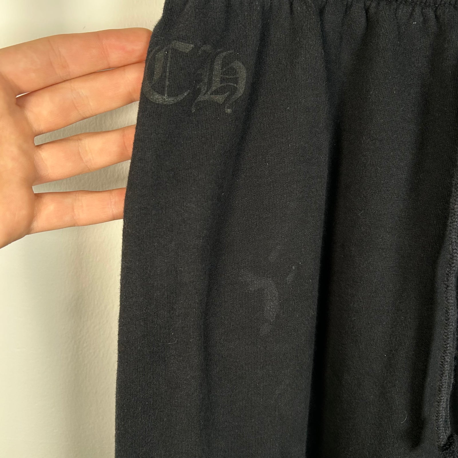 Chrome Hearts Spell-Out Logo Sweatpants Size XL