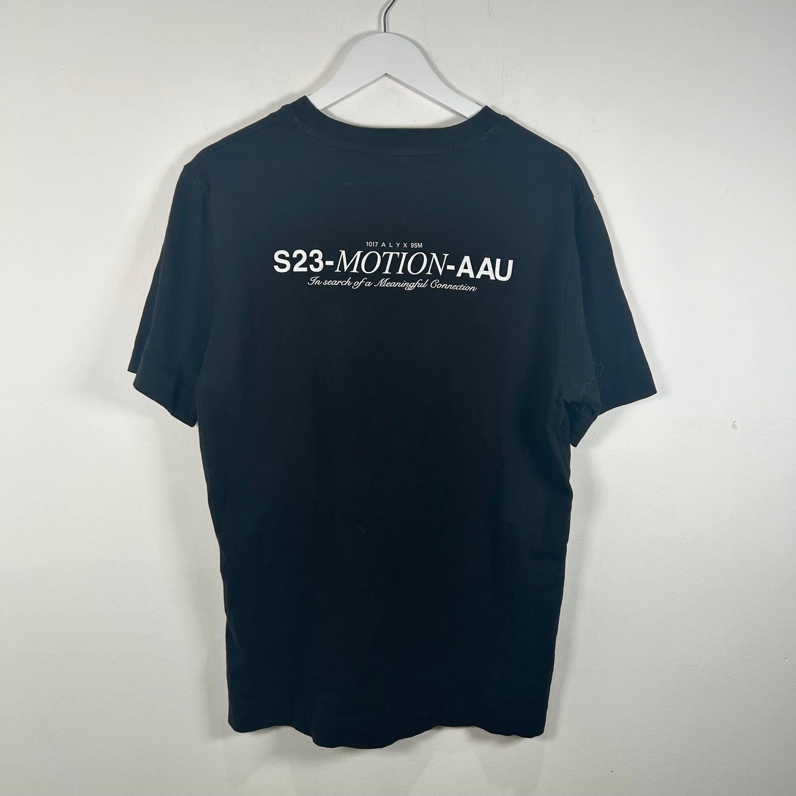 1017 Alyx Black Logo T-Shirt Size M