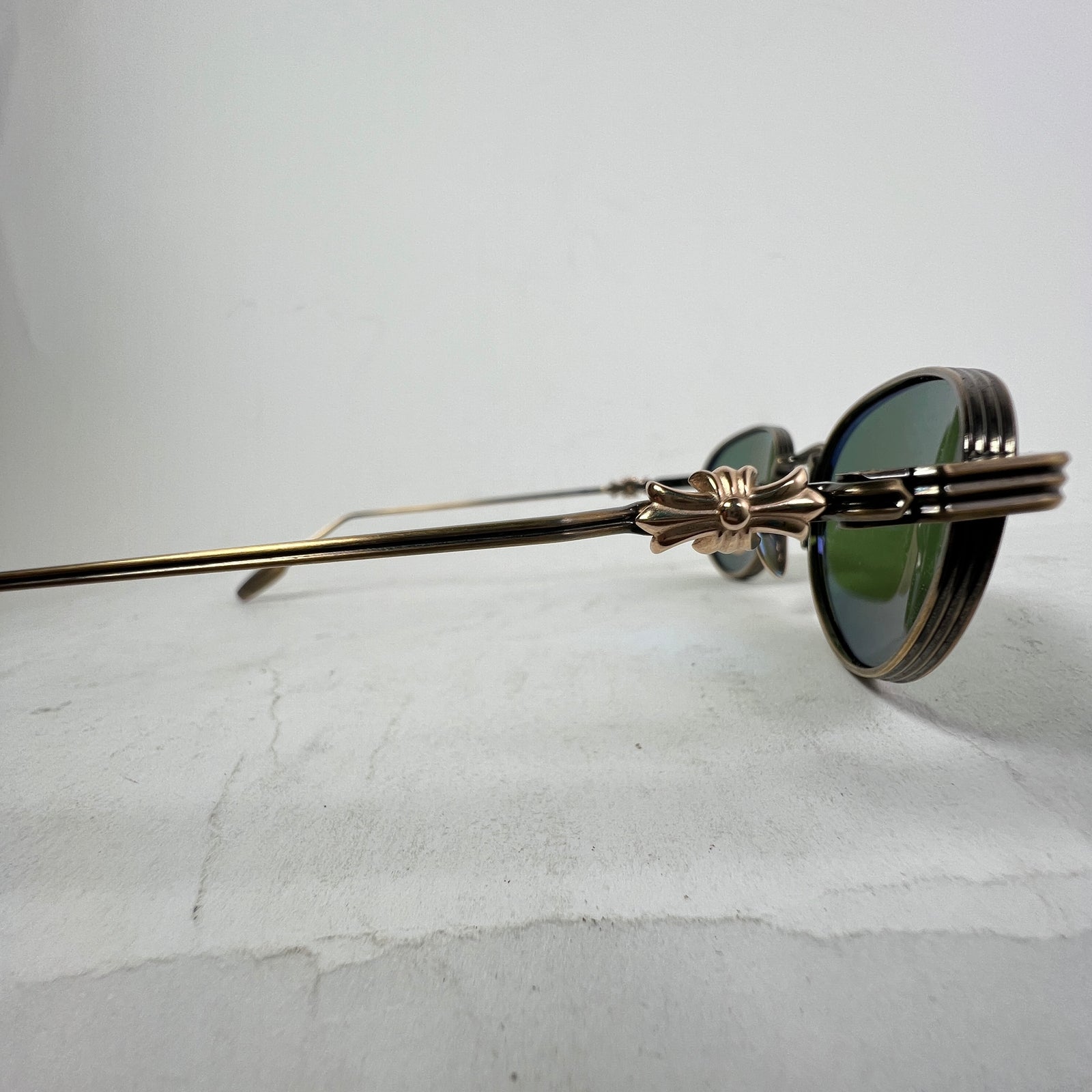 Chrome Hearts Olive Clitorial Sunglasses