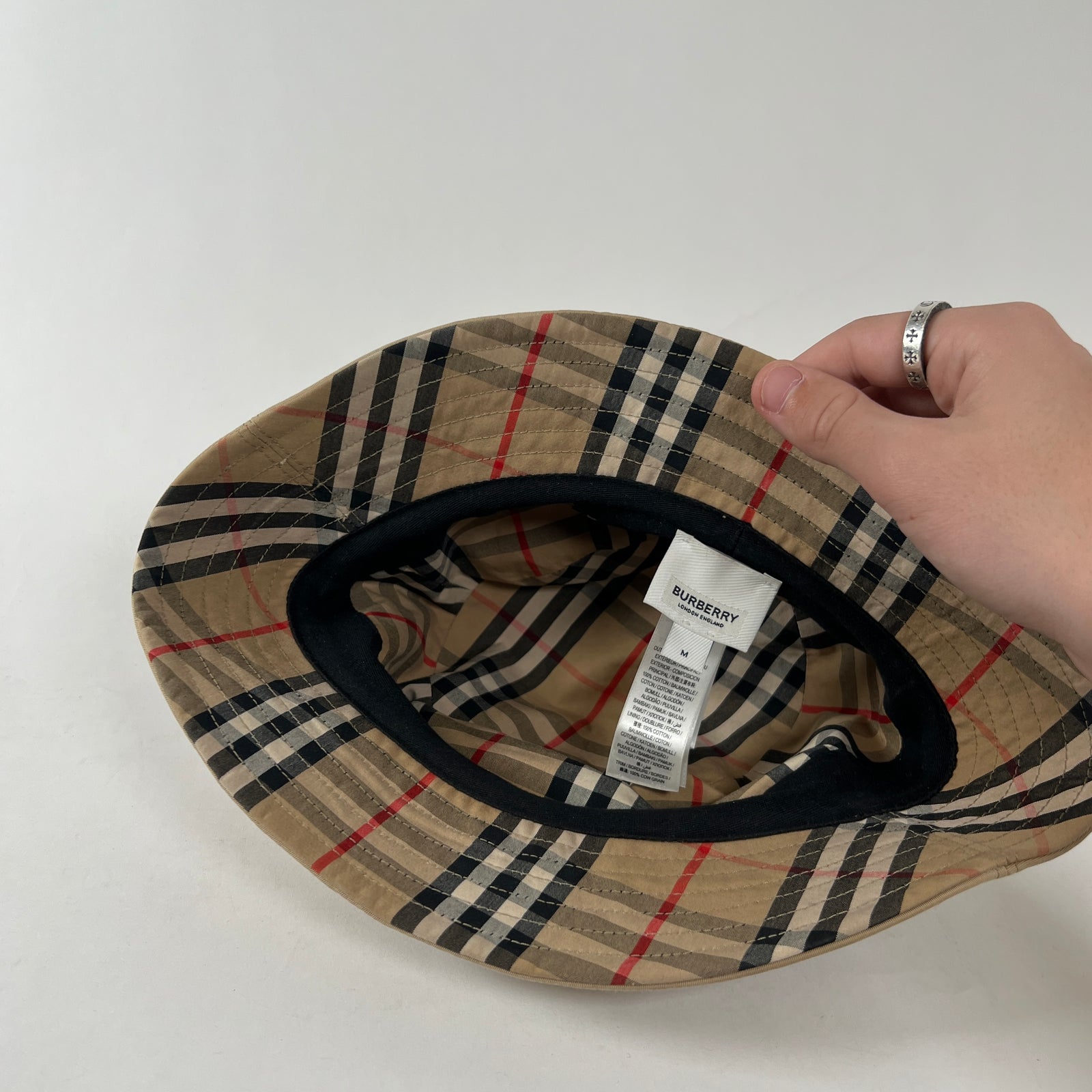 Burberry Belted Bucket Hat