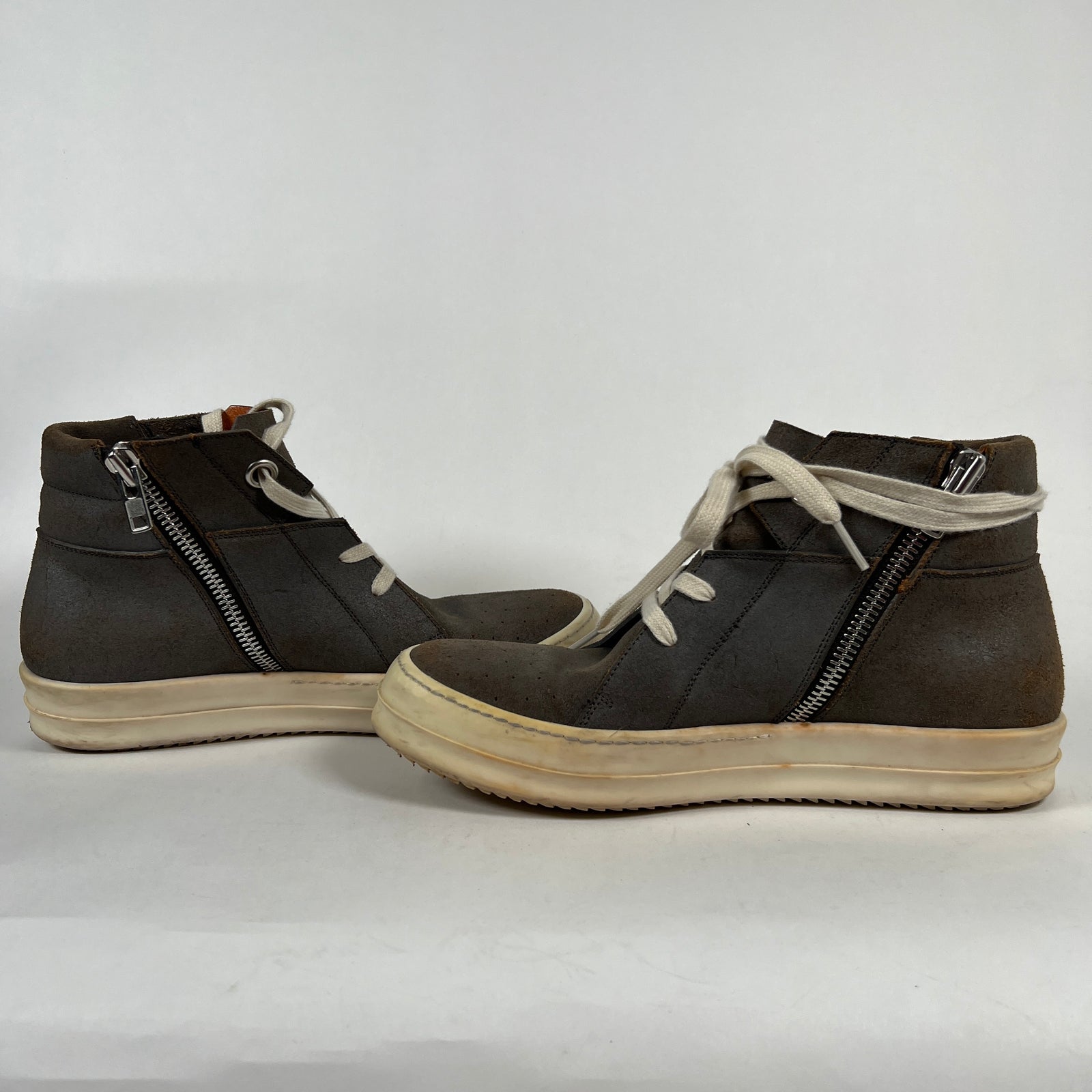 Rick Owens Grey Island Dunks Sz 41