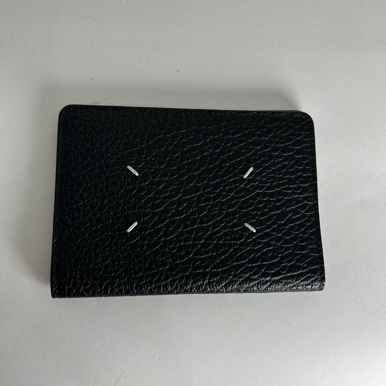 Maison Margiela Pebble Leather Passport Holder