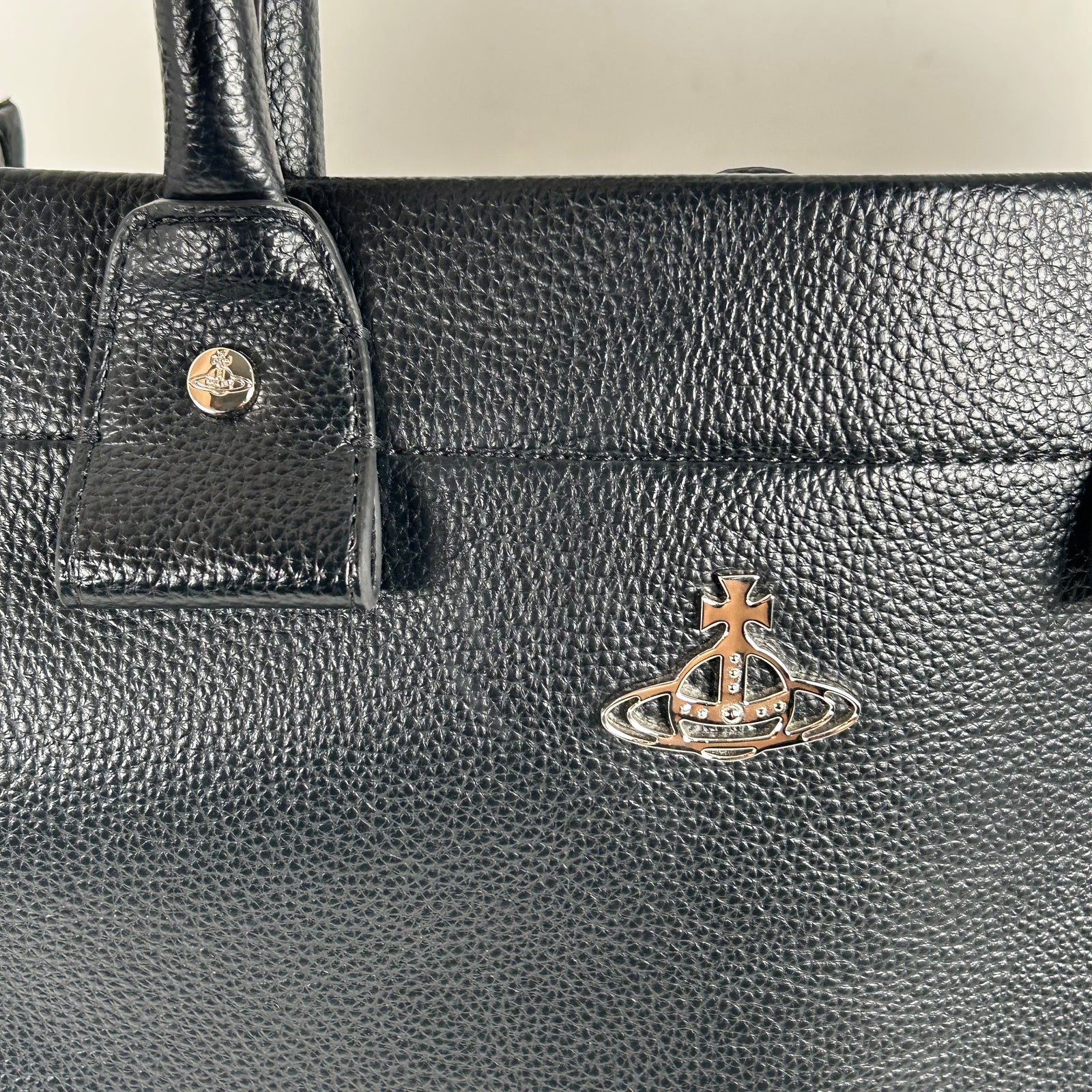 Vivienne WestWood Orb Logo Teddy Tote Bag