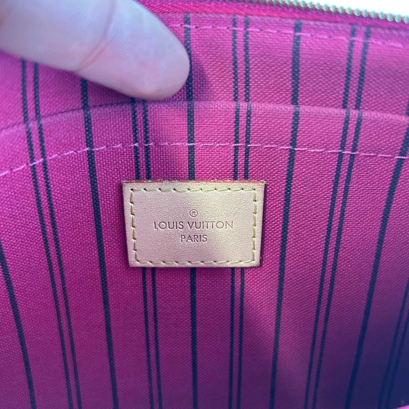 Louis Vuitton Monogram Neverfull GM Pivoine Tote Bag
