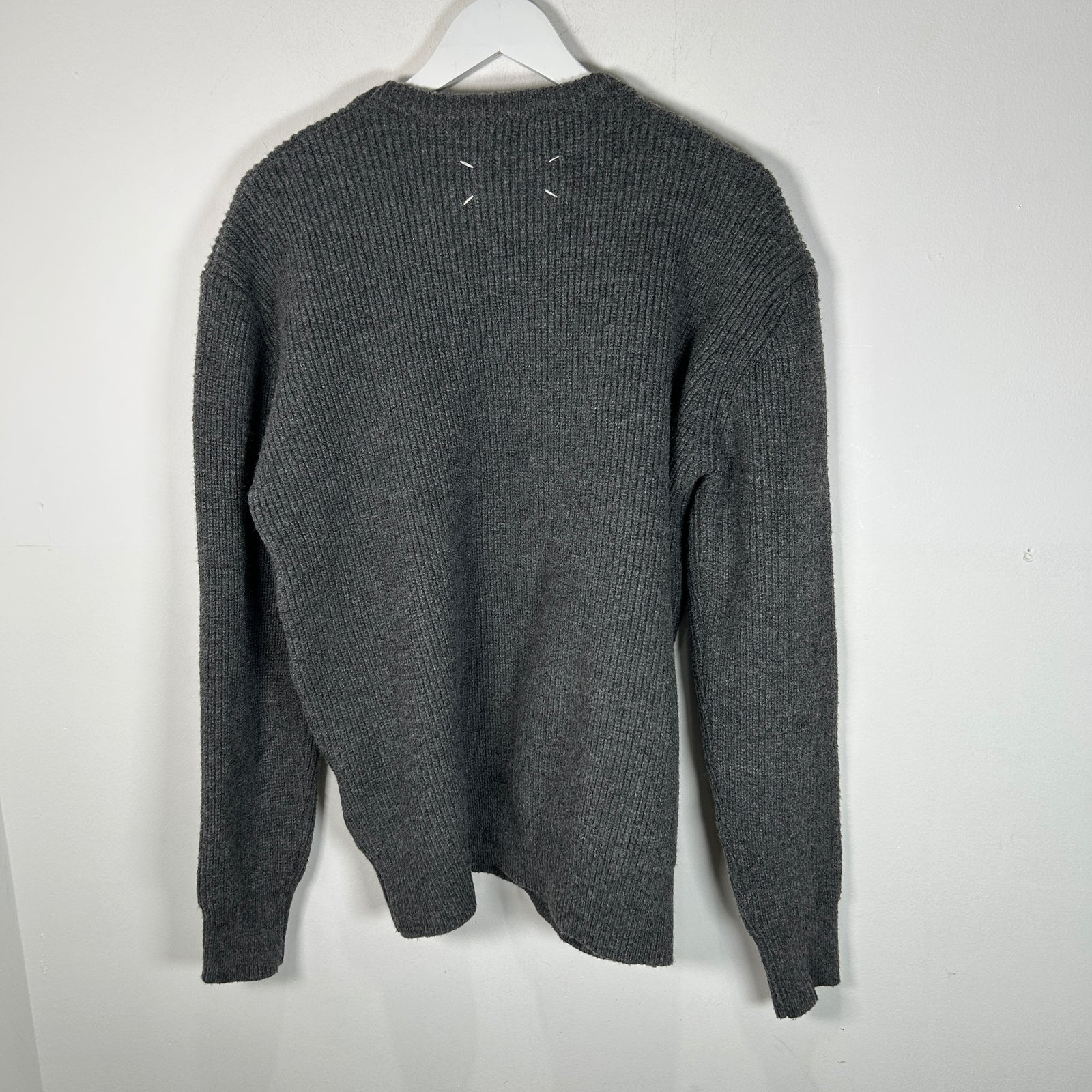 Maison Margiela Grey Wool Sweater Size S