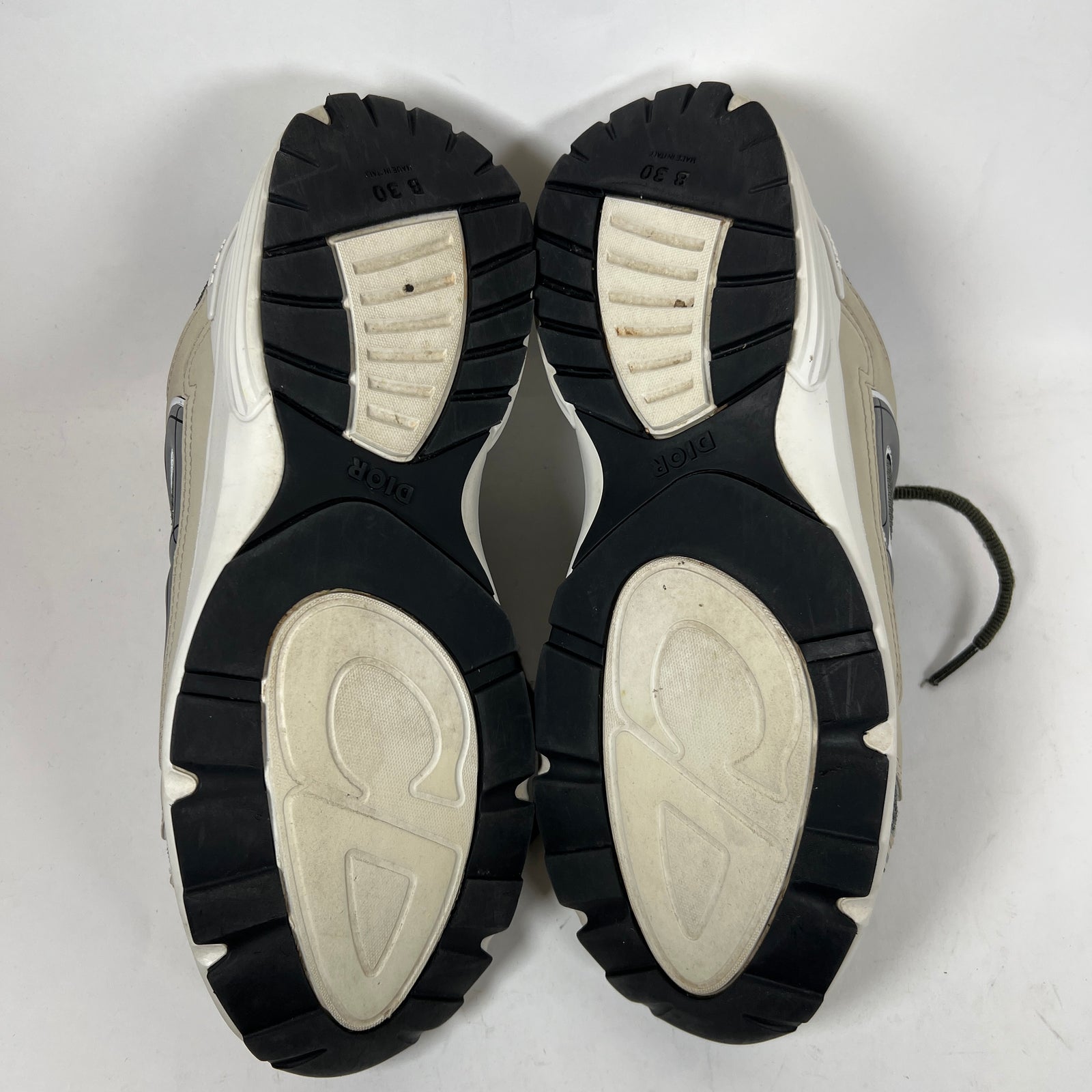 Dior B30 Olive/Cream Sneaker Size 42