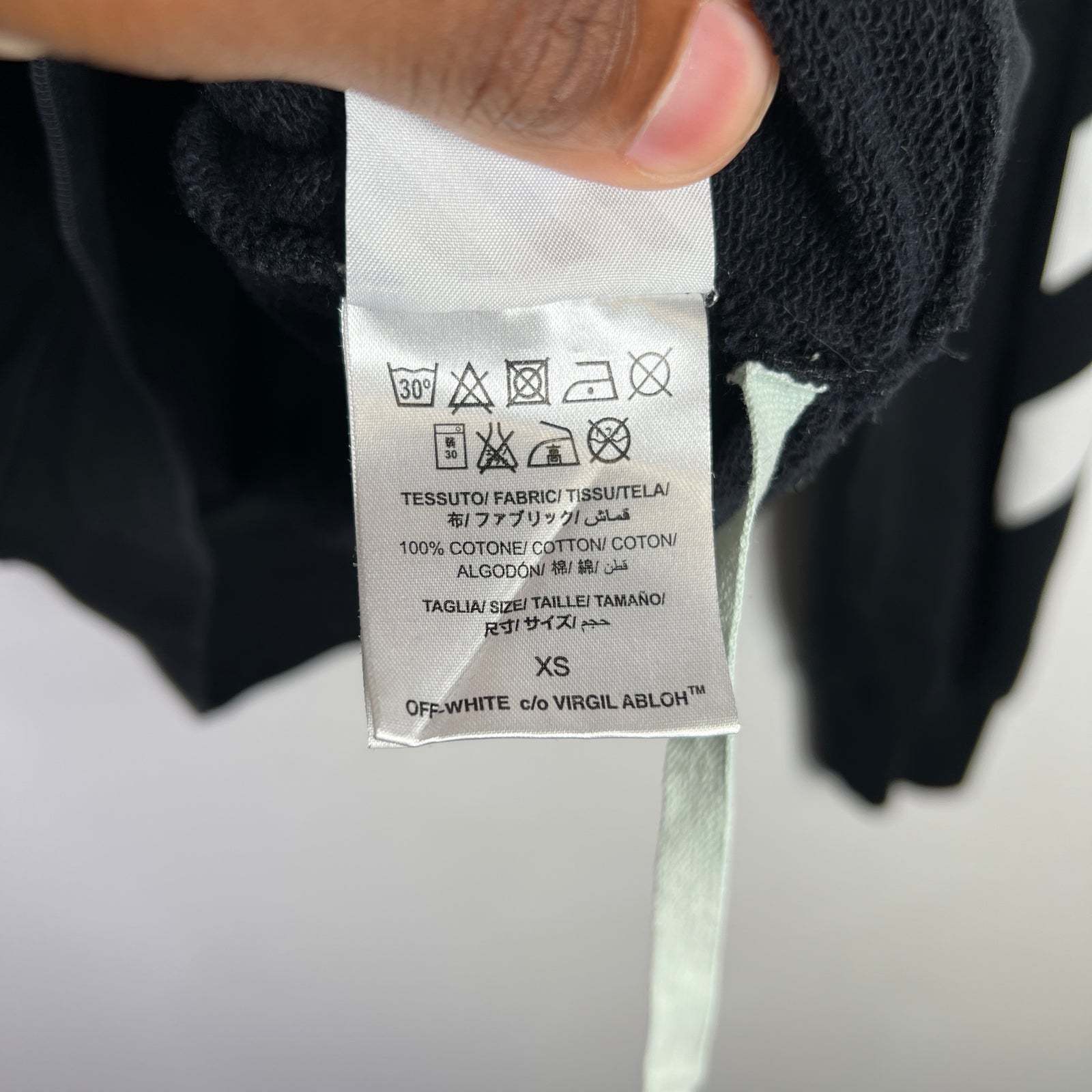 Off-White Carravagio Mirrow Mirror Hoodie