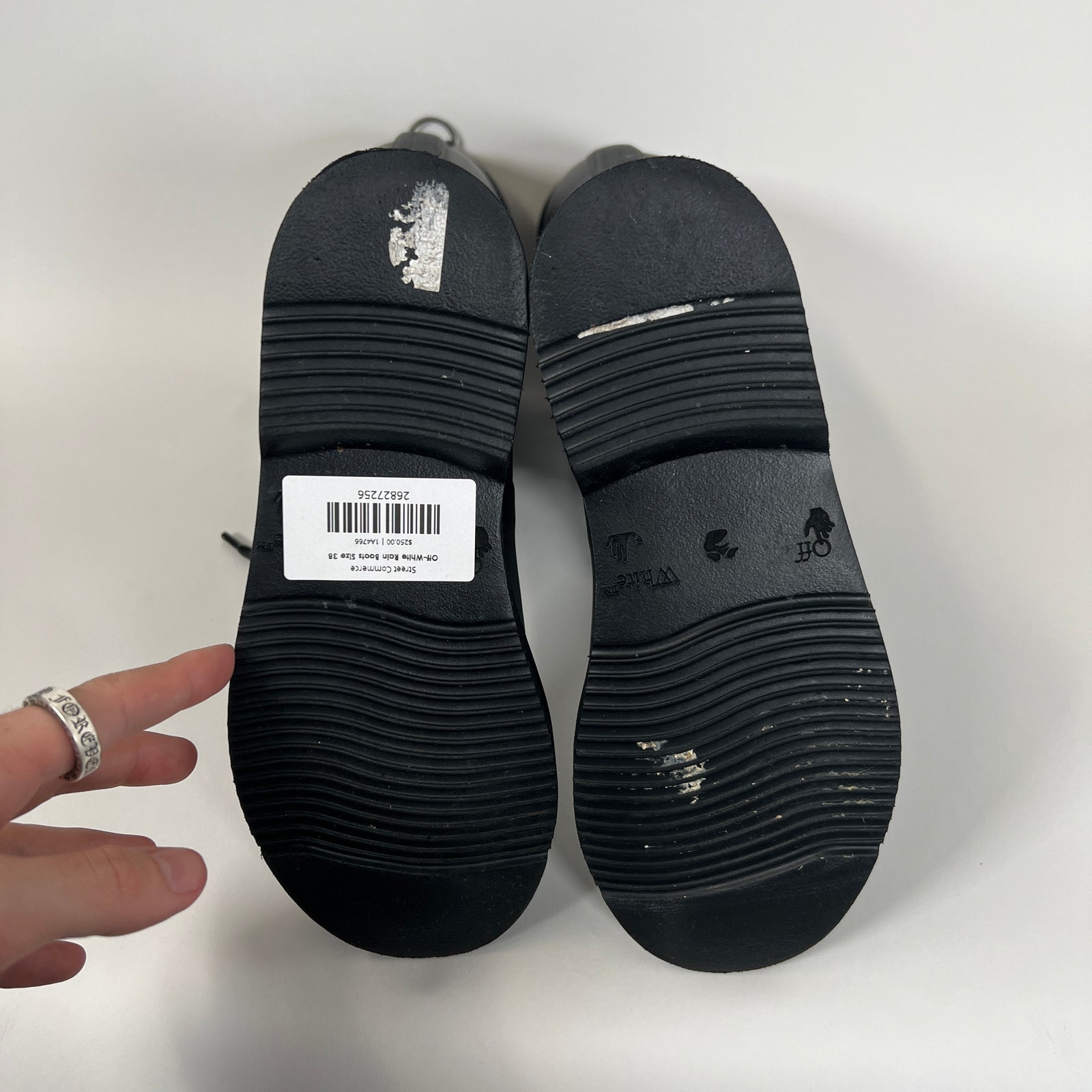 Off-White Rain Boots Size 38