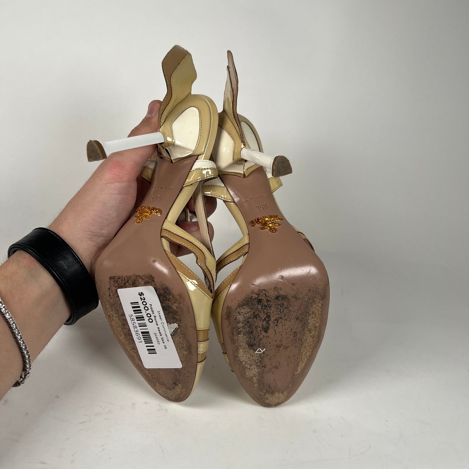 Prada Flame Heels Size 35.5