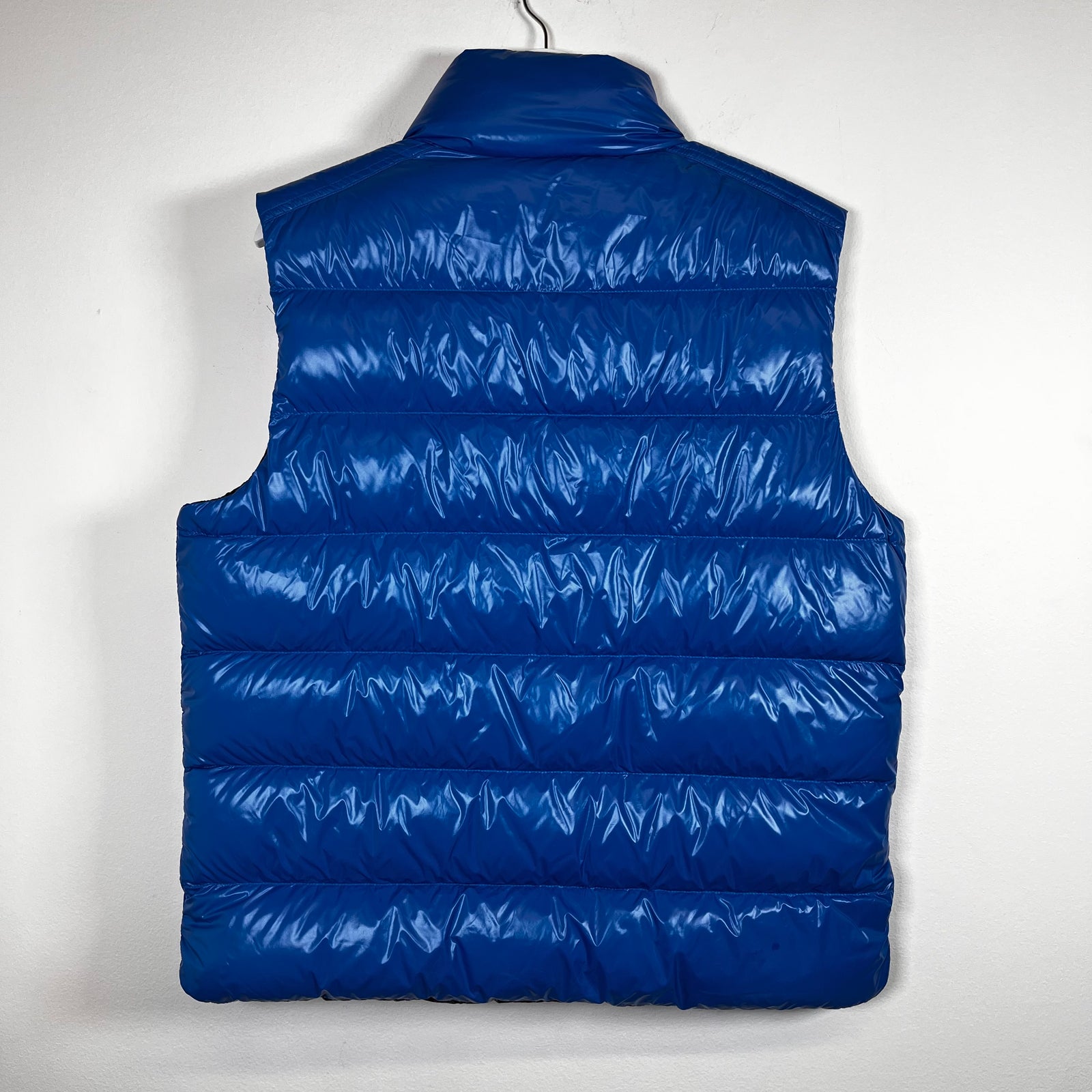 Moncler Blue Puffer Vest Size M