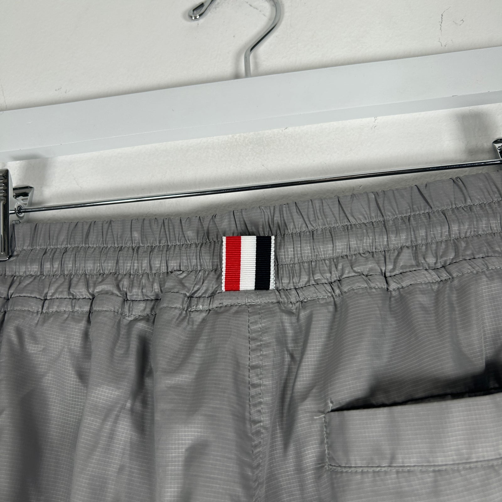 Thom Browne Grey Technical Jogger Sweatpants Size L