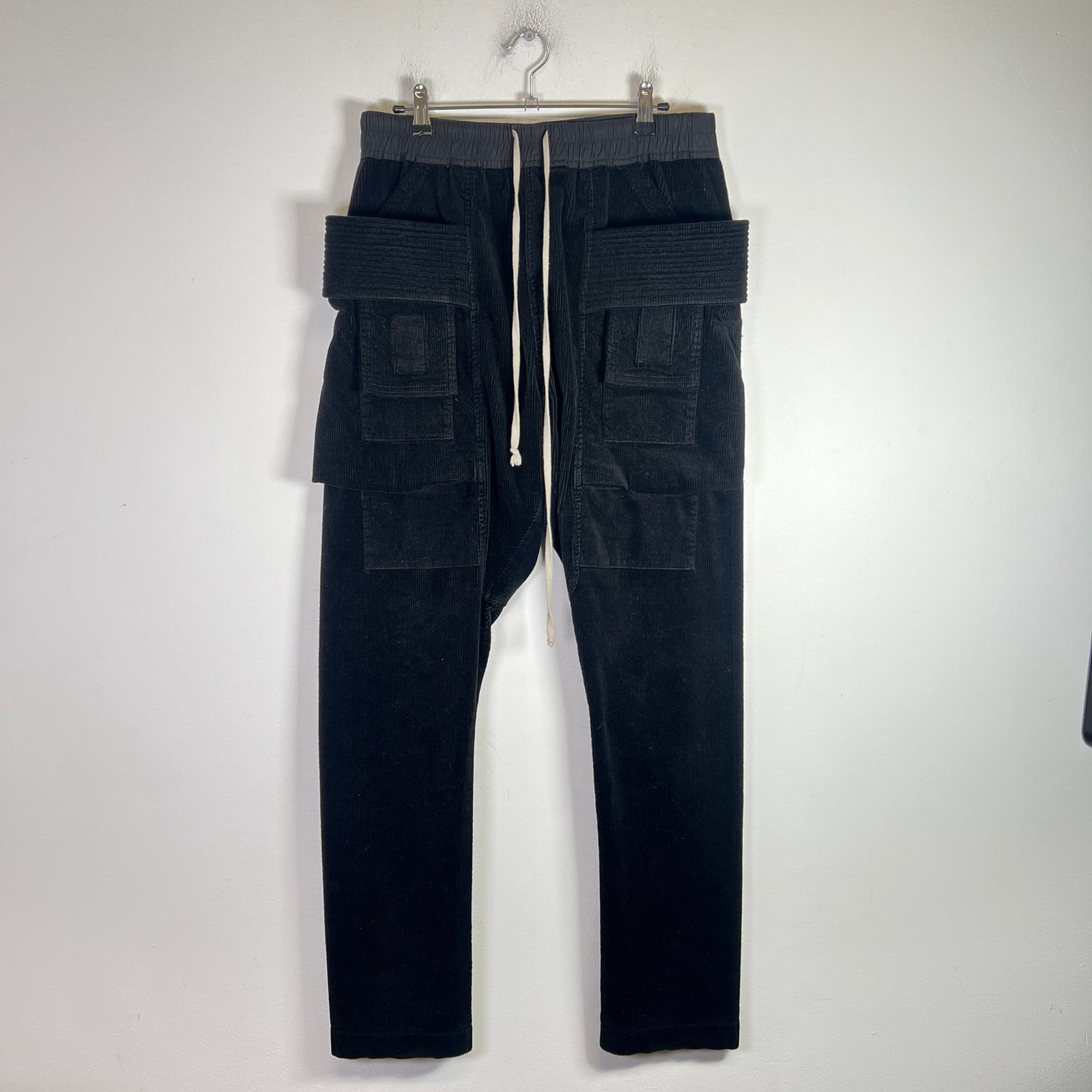 Rick Owens DRKSHDW Corduroy Creatch Cargo Pants